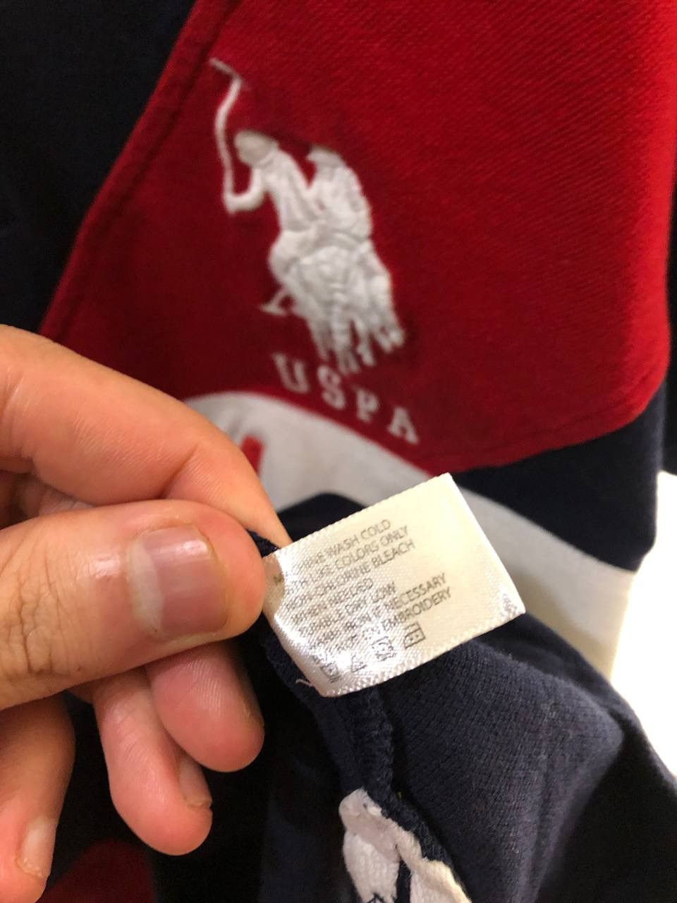 Polo Ralph Lauren VINTAGE U.S POLO ASSN USA FLAG DESIGNER CASUAL RETRO Y2K 90s Size US M / EU 48-50 / 2 - 5 Thumbnail