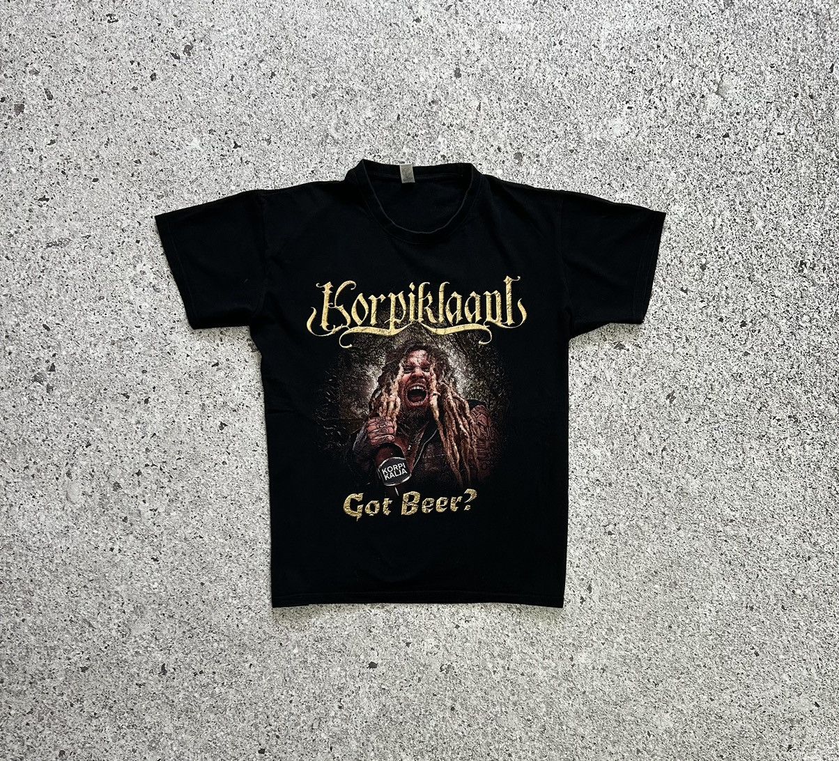 Band Tees Korpiklaani Gimme Some Alcohol And Rock And Roll Tee Size US XL / EU 56 / 4 - 3 Thumbnail