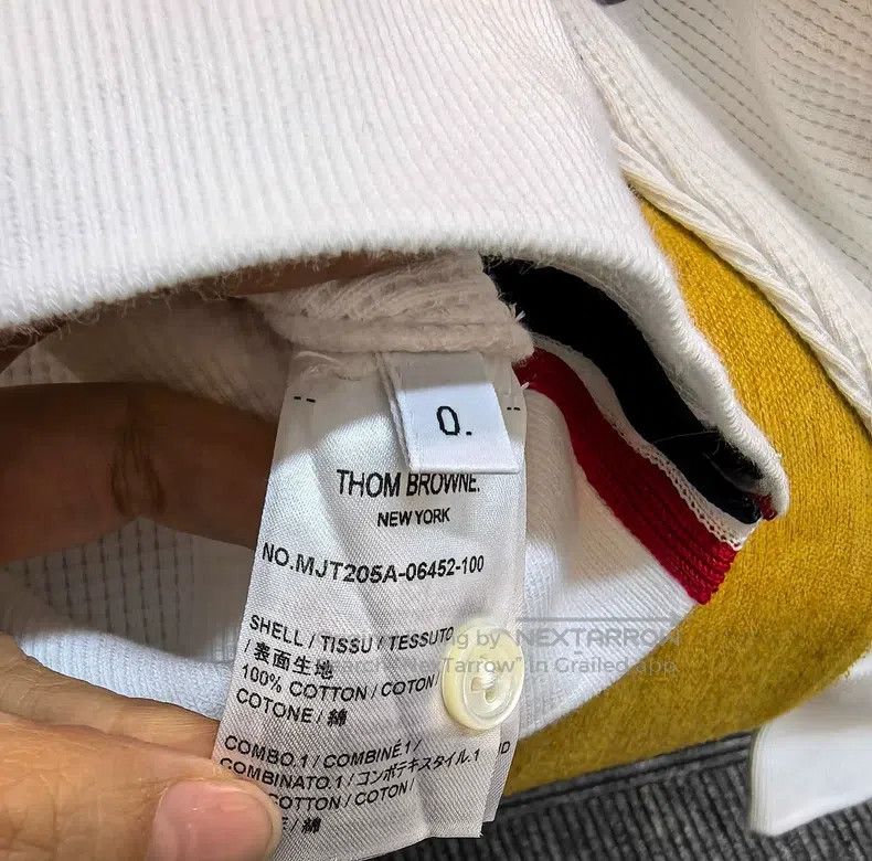 Thom Browne Thom Browne Striped hoodie Size US XS / EU 42 / 0 - 2 Thumbnail