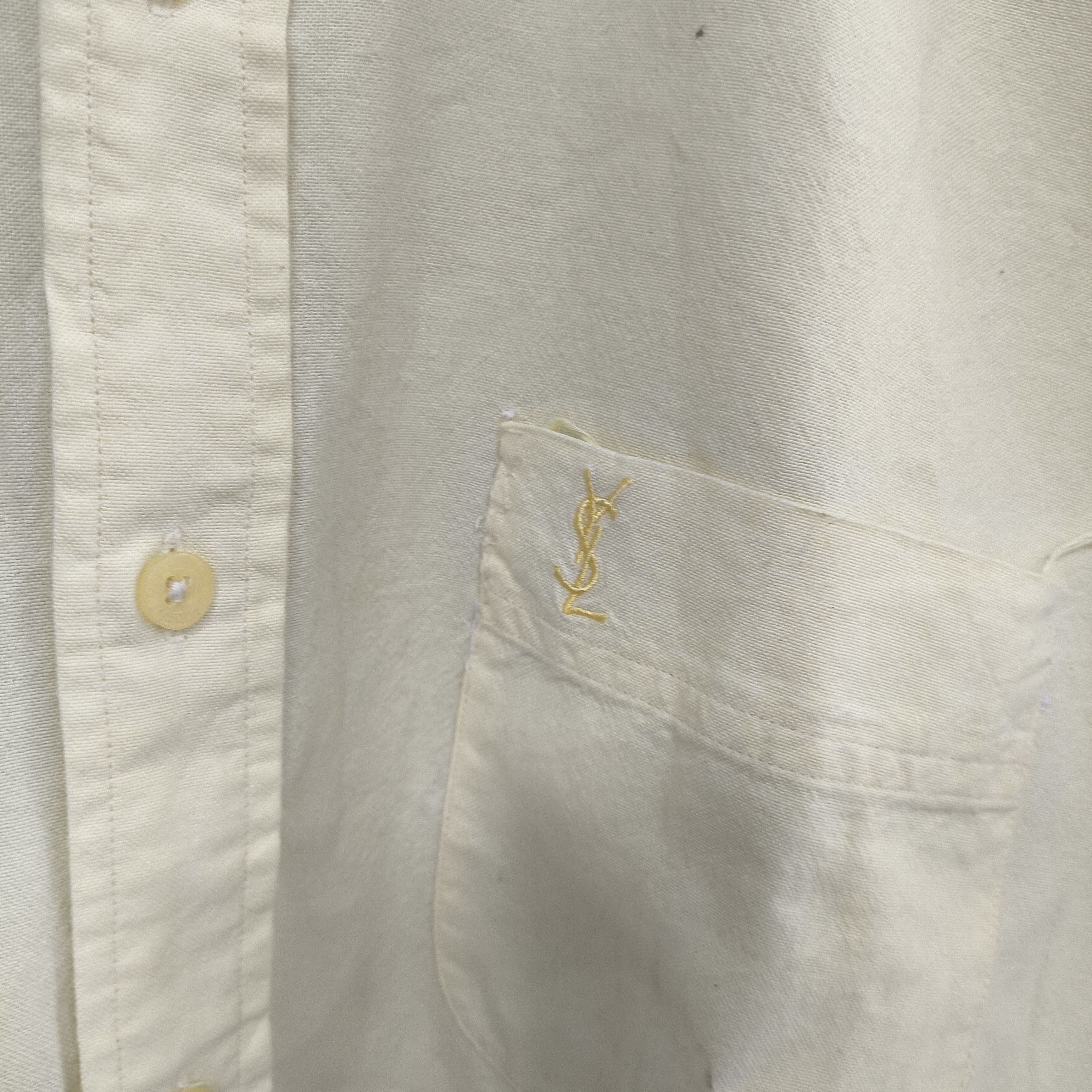Saint Laurent Paris yvest Saint Laurent shirt button up Size US L / EU 52-54 / 3 - 2 Thumbnail