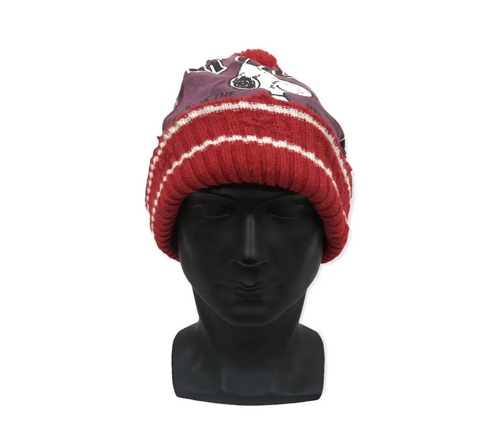 Peanuts × Vintage Snoopy Bobble Beanie Hat Size ONE SIZE - 2 Thumbnail