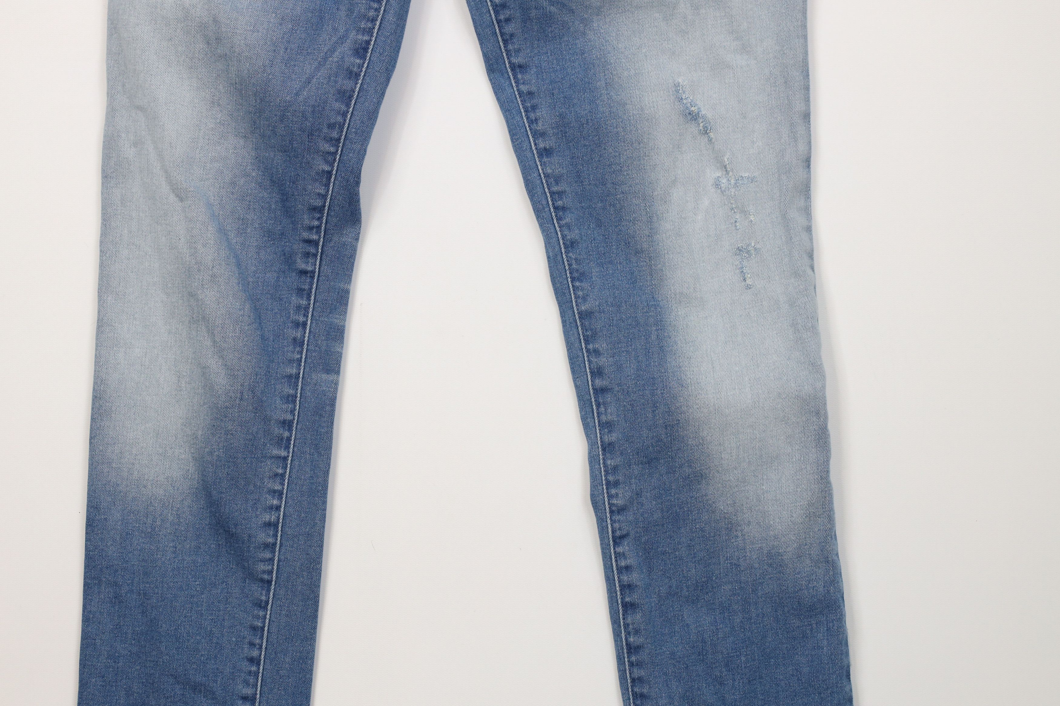 Vintage Vintage Diesel Industry Super Skinny Low Waist Jeans USA Size 27" / US 4 / IT 40 - 4 Thumbnail