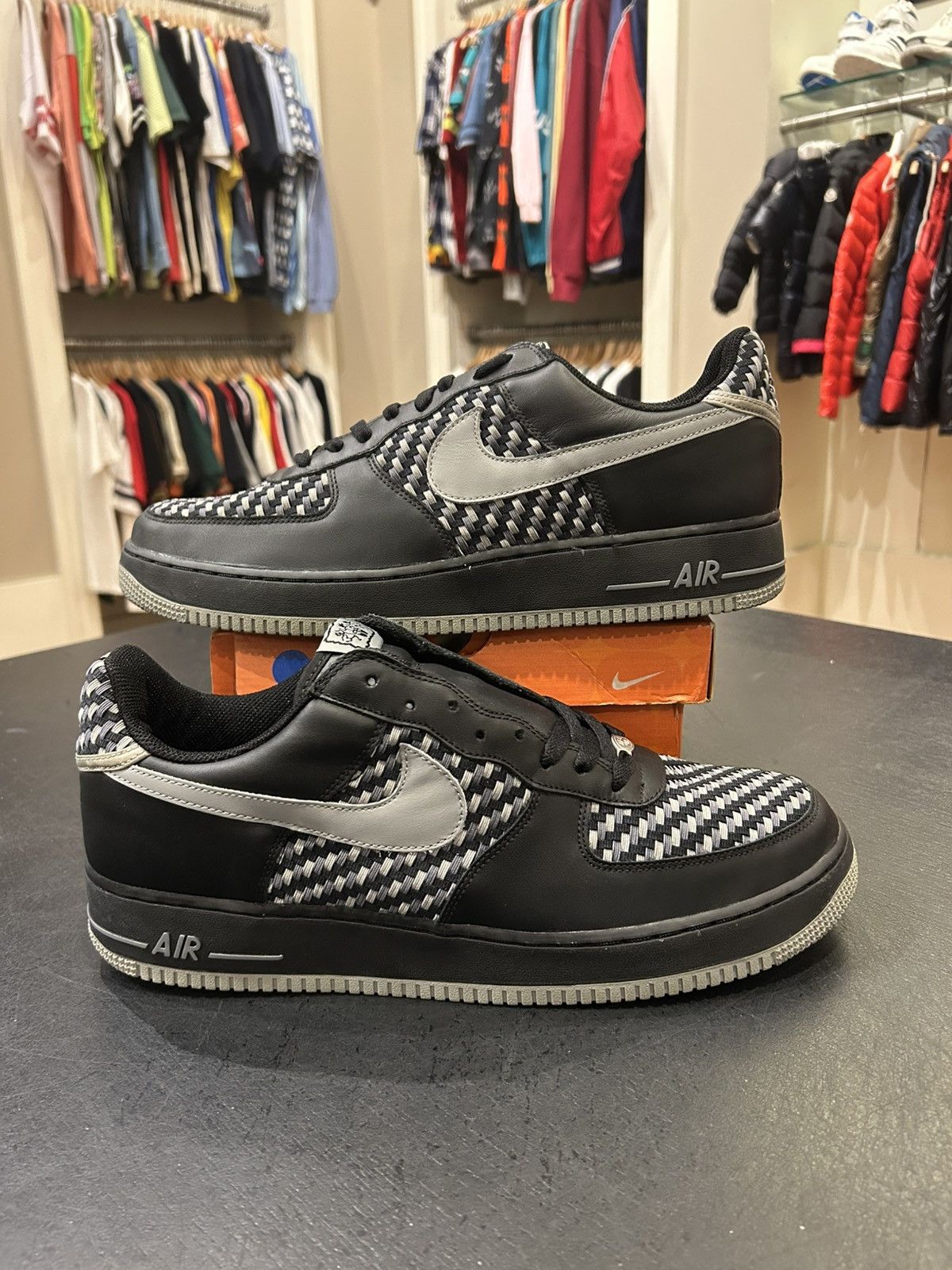 Nike Air Force 1 Low ‘Woven Grey’ Size US 15 / EU 48 - 1 Thumbnail