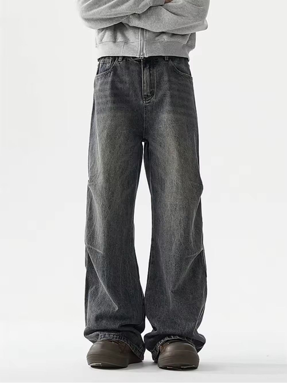 Japanese Brand × Jean Vintage Street Casual Simple Blue Jeans Size US 31 - 1 Thumbnail