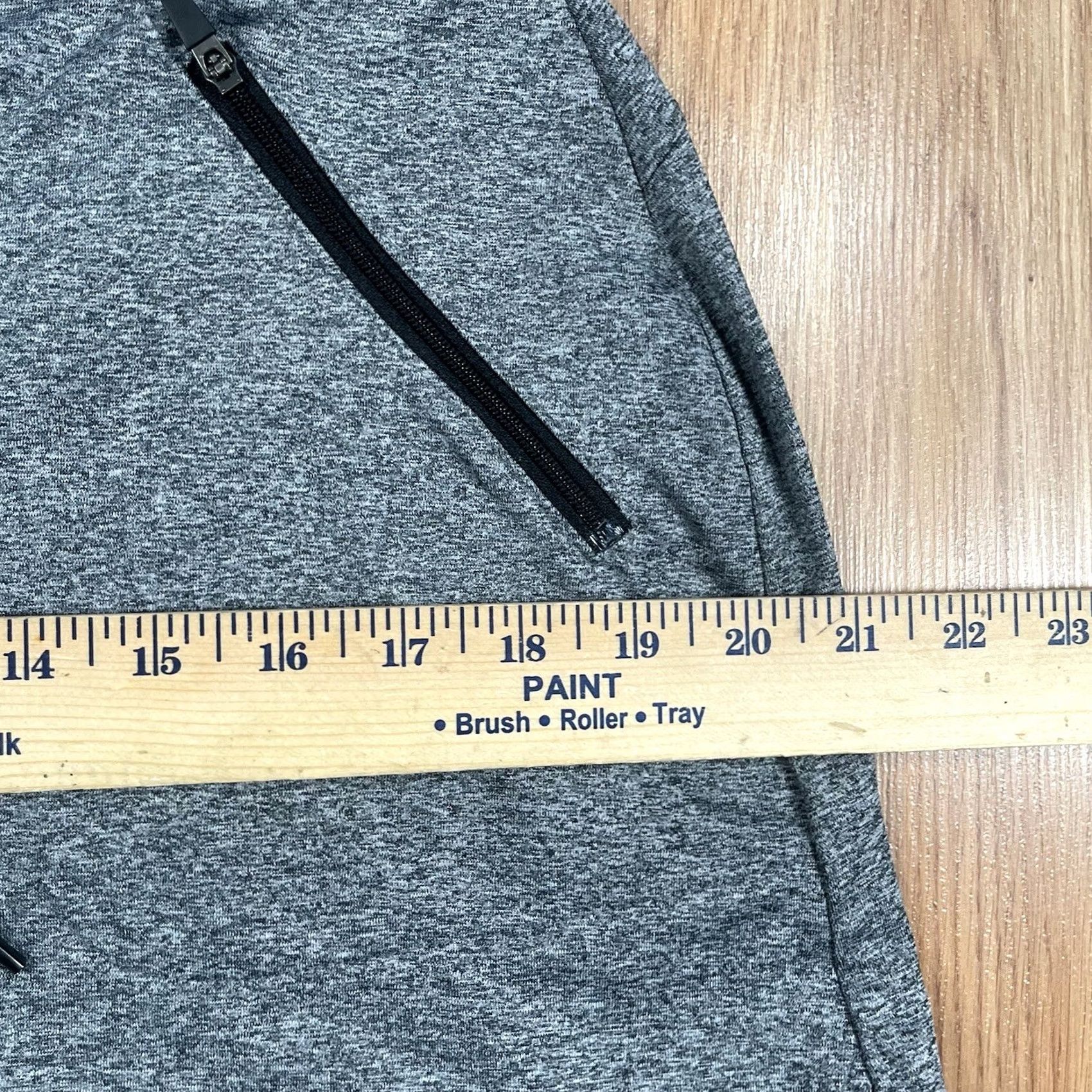 Tek Gear Tek Gear Skort Womens Size Medium Gray DryTek Pull-on Zipper Pocket Above Knee Size 32" / US 10 / IT 46 - 6 Thumbnail