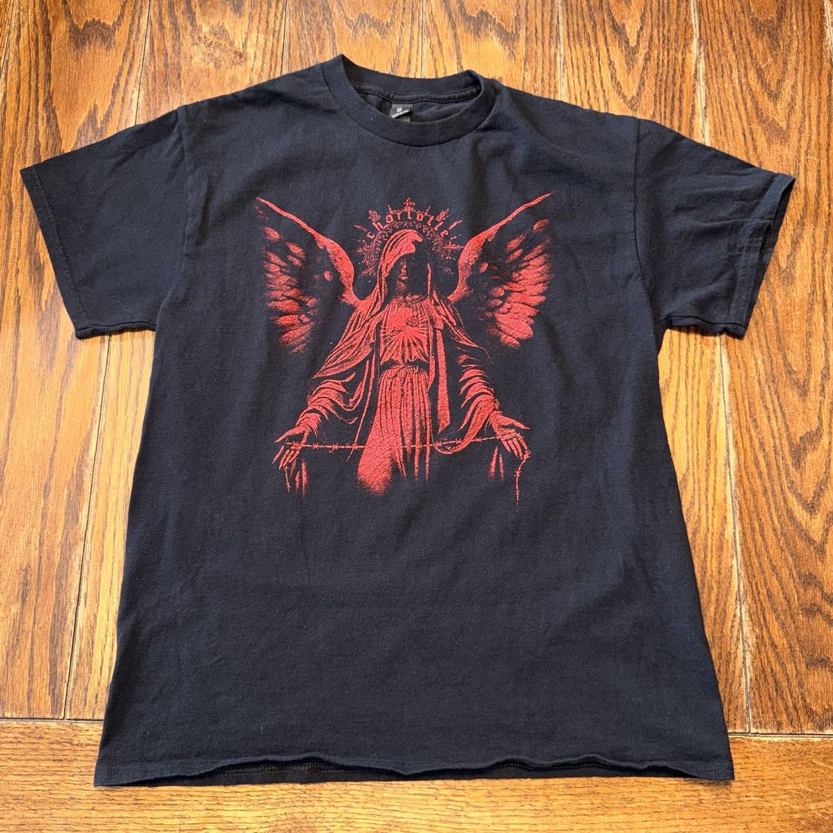 Gildan Montell Fish Charlotte Tour T Shirt Black Size Medium Double Sided Concert Shirt Size US M / EU 48-50 / 2 - 2 Thumbnail