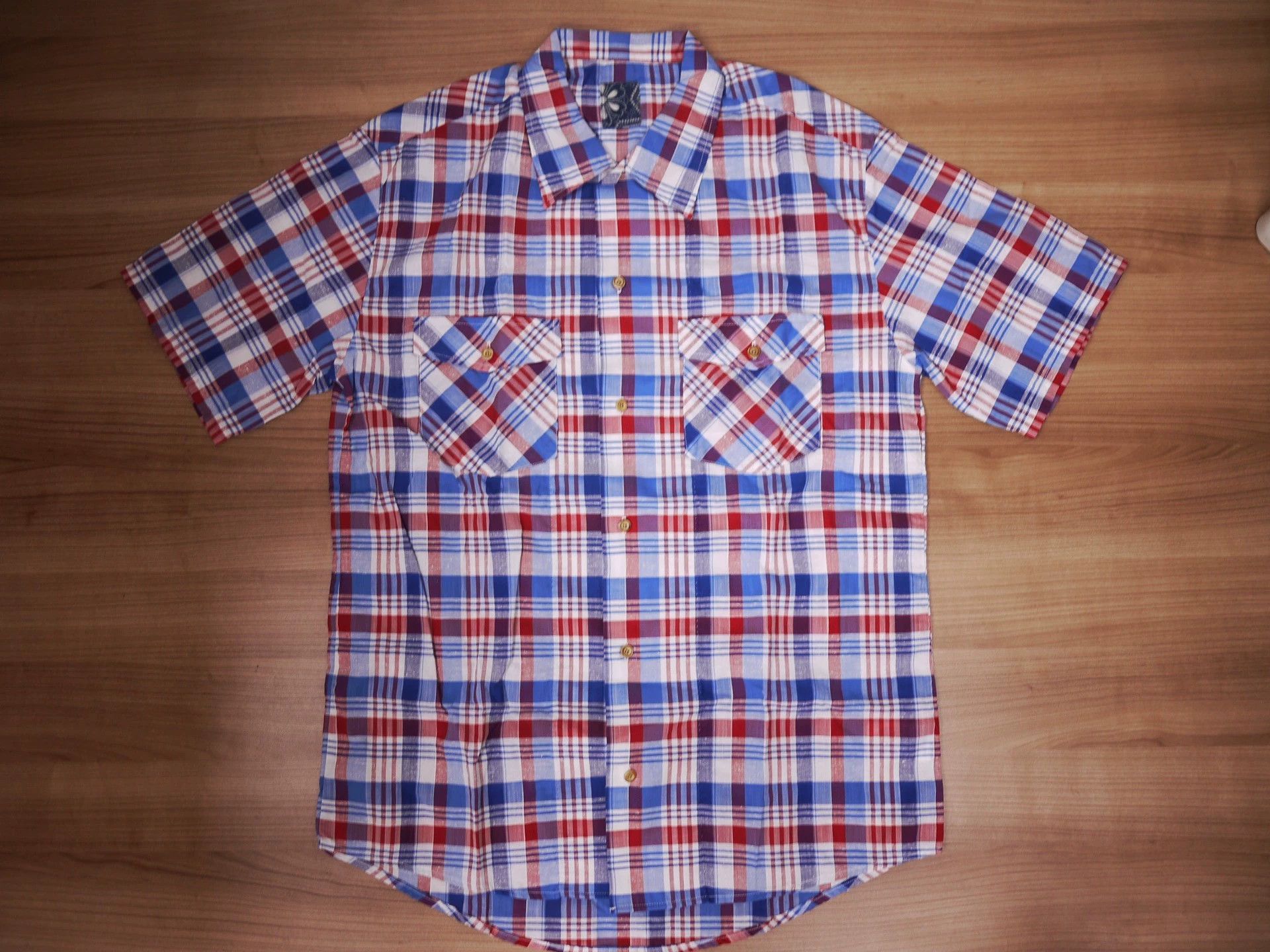 Visvim Plaid Short-Sleeve Button-Up Shirt Size US XXL / EU 58 / 5 - 1 Thumbnail
