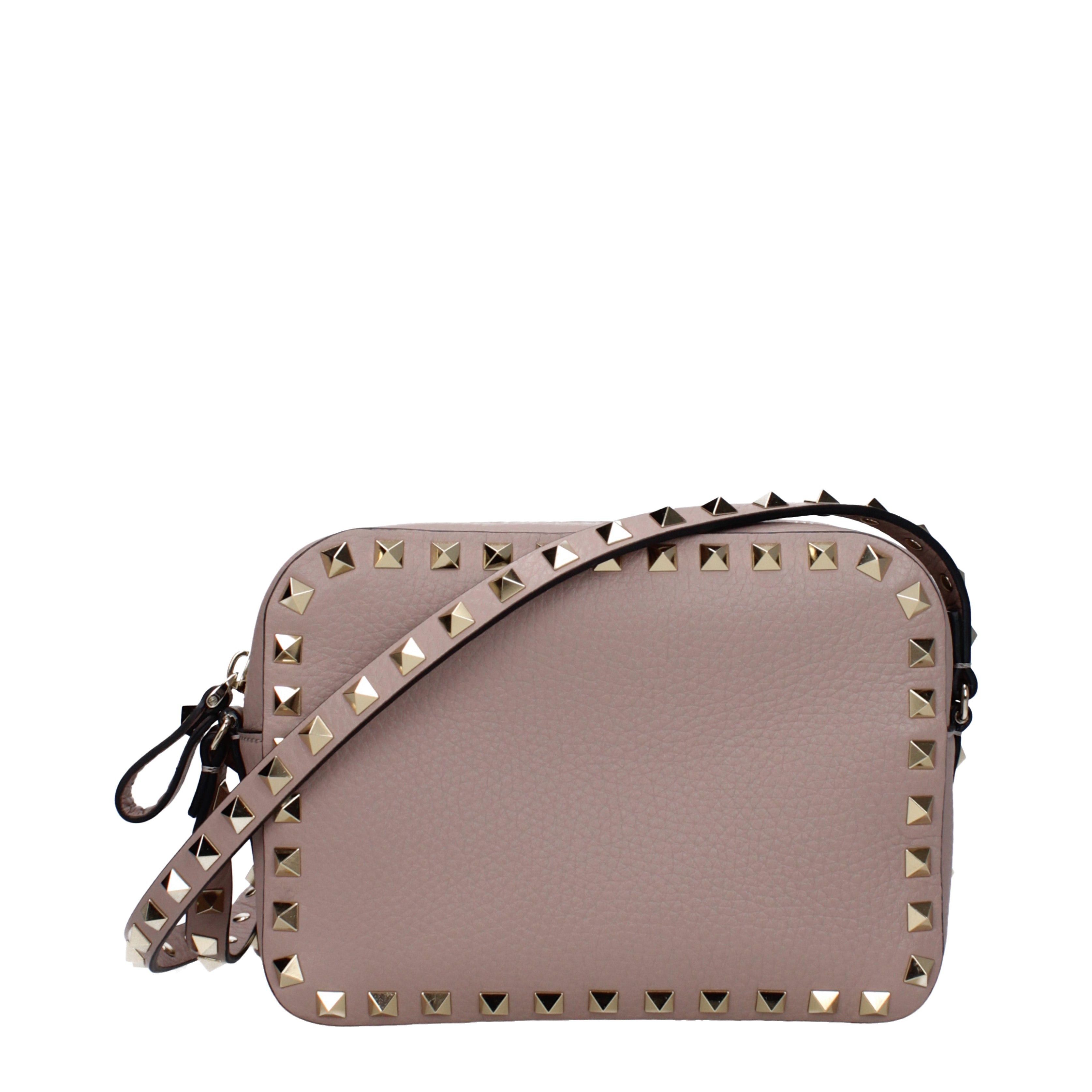 Valentino Garavani Crossbody Bag In Leather in Blue, Women's