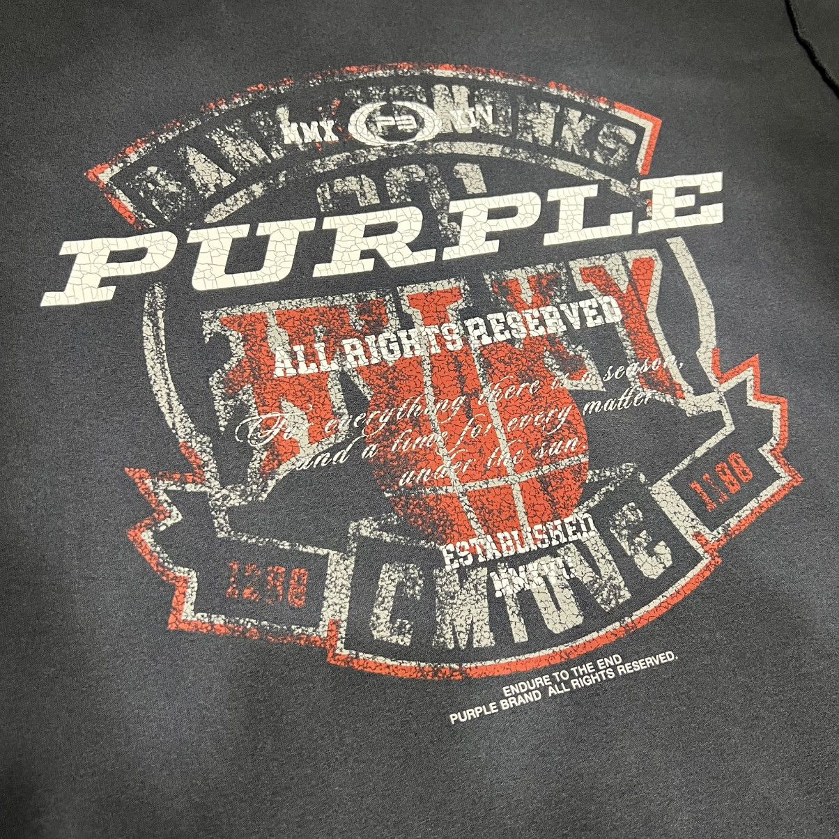 Purple Brand Purple Brand Dark Wash T-Shirt Size US M / EU 48-50 / 2 - 3 Thumbnail
