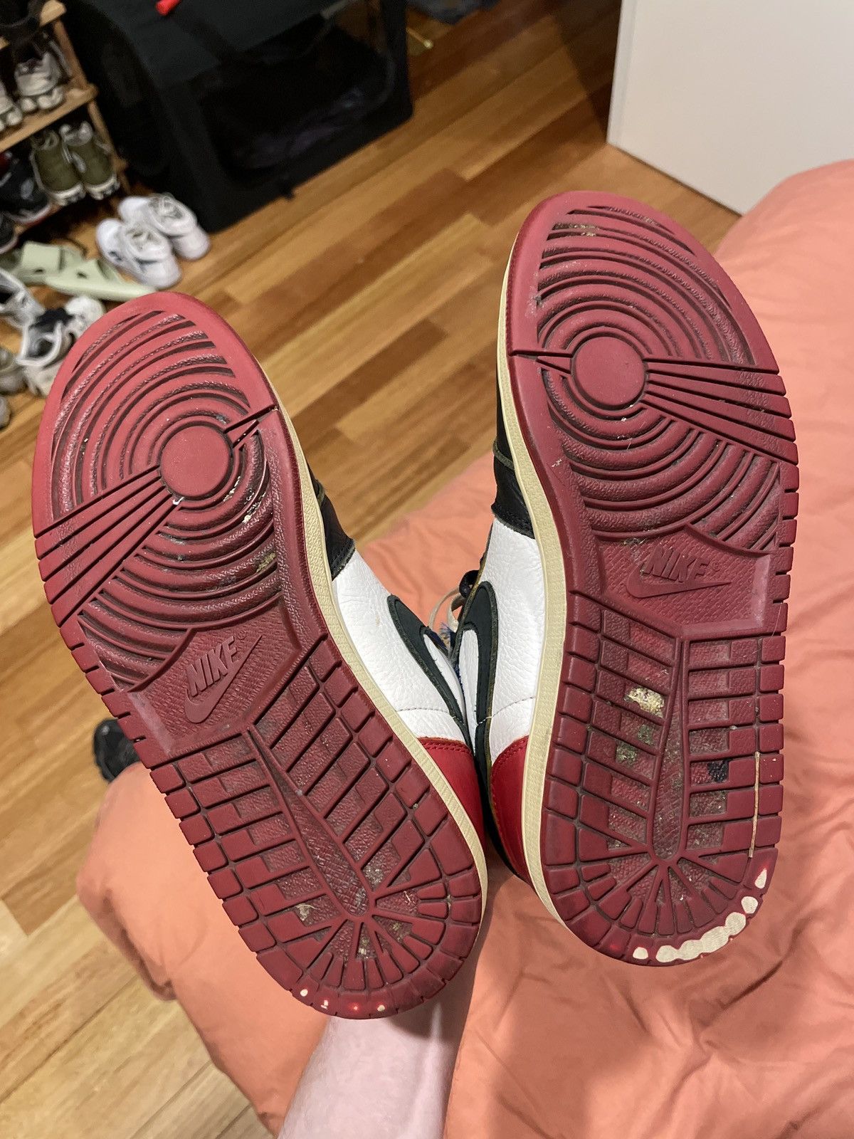 Jordan Brand Union LA x Air Jordan 1 Retro High NRG 'Black Toe' Size US 8 / EU 41 - 8 Thumbnail