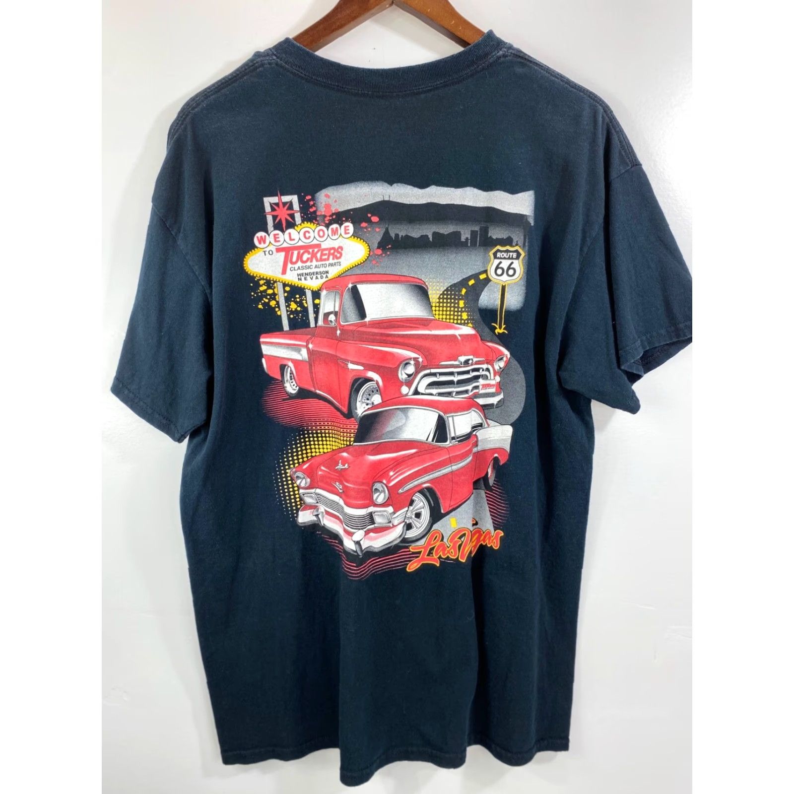 Gildan Gildan T-Shirt Mens L Black Crew Neck Short Sleeve 852 Welcome To Truckers - Classic Logo Size US L / EU 52-54 / 3 - 3 Thumbnail