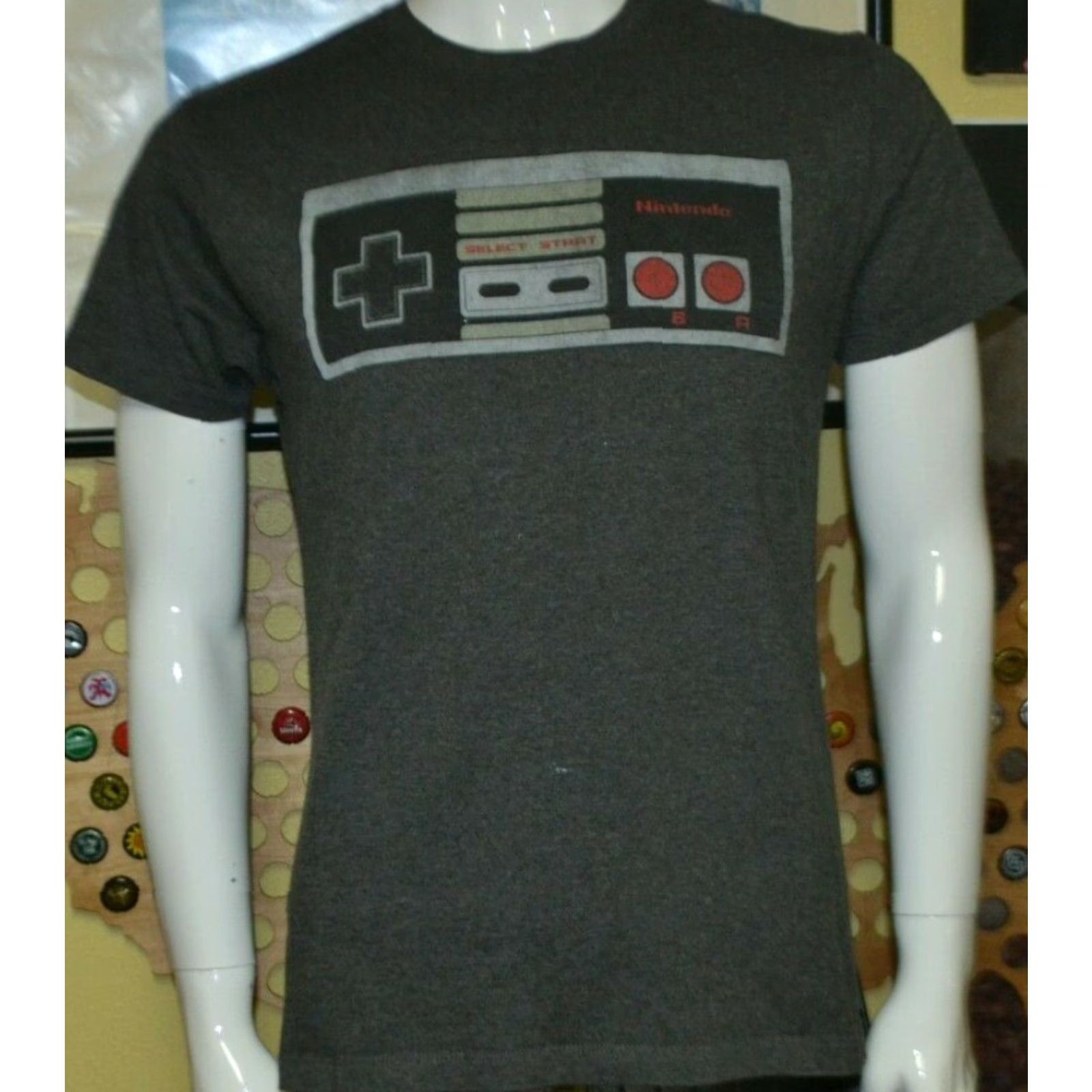 Vintage VINTAGE Retro 80s Nintendo NES Controller Joystick Gamer T Shirt Medium Video Game Size US M / EU 48-50 / 2 - 2 Thumbnail