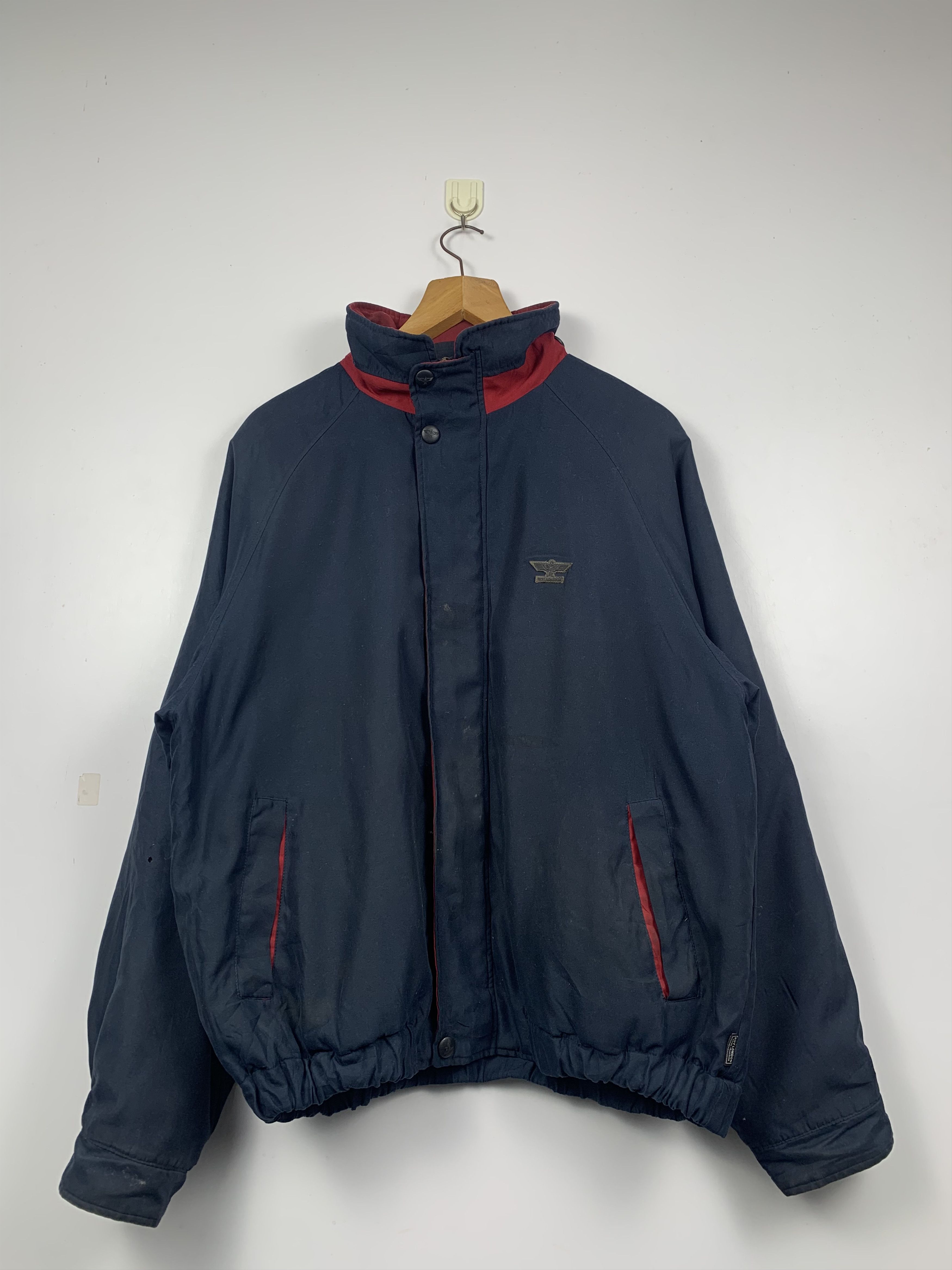 Vintage Boy London Zipper Ups Bomber Jacket J1254