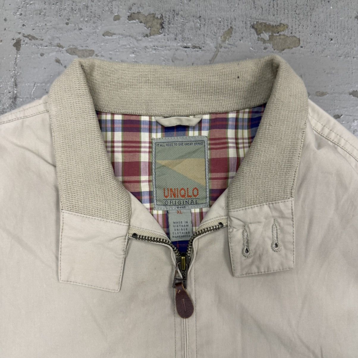 Japanese Brand Vintage Uniqlo Final Home Style Casual Stadium Jacket Size US XL / EU 56 / 4 - 3 Thumbnail