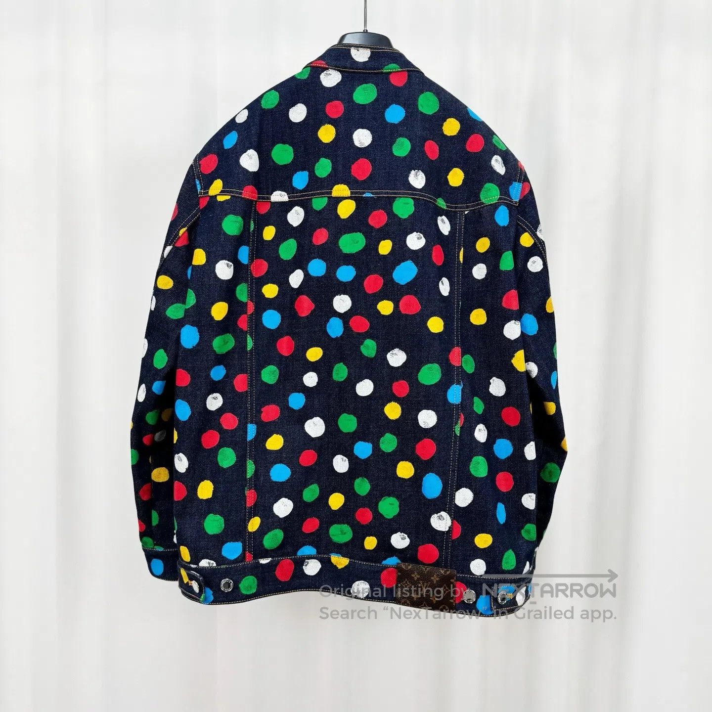 Louis Vuitton Louis Vuitton Yayoi Kusama Polka Dot Monogram Denim Jacket Size XS / US 0-2 / IT 36-38 - 2 Thumbnail