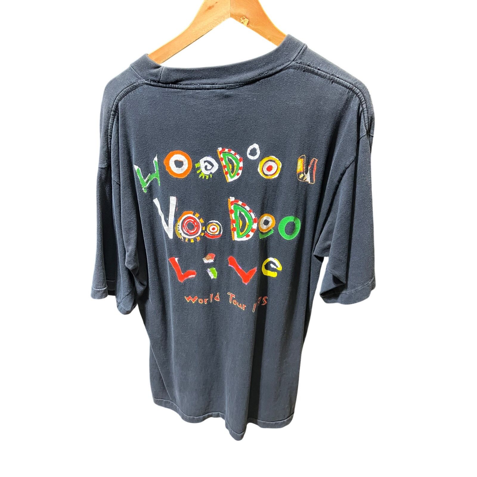The Rolling Stones Authentic Vintage 1995 Rolling Stones Voodoo Lounge Tour Tee Size US L / EU 52-54 / 3 - 2 Thumbnail