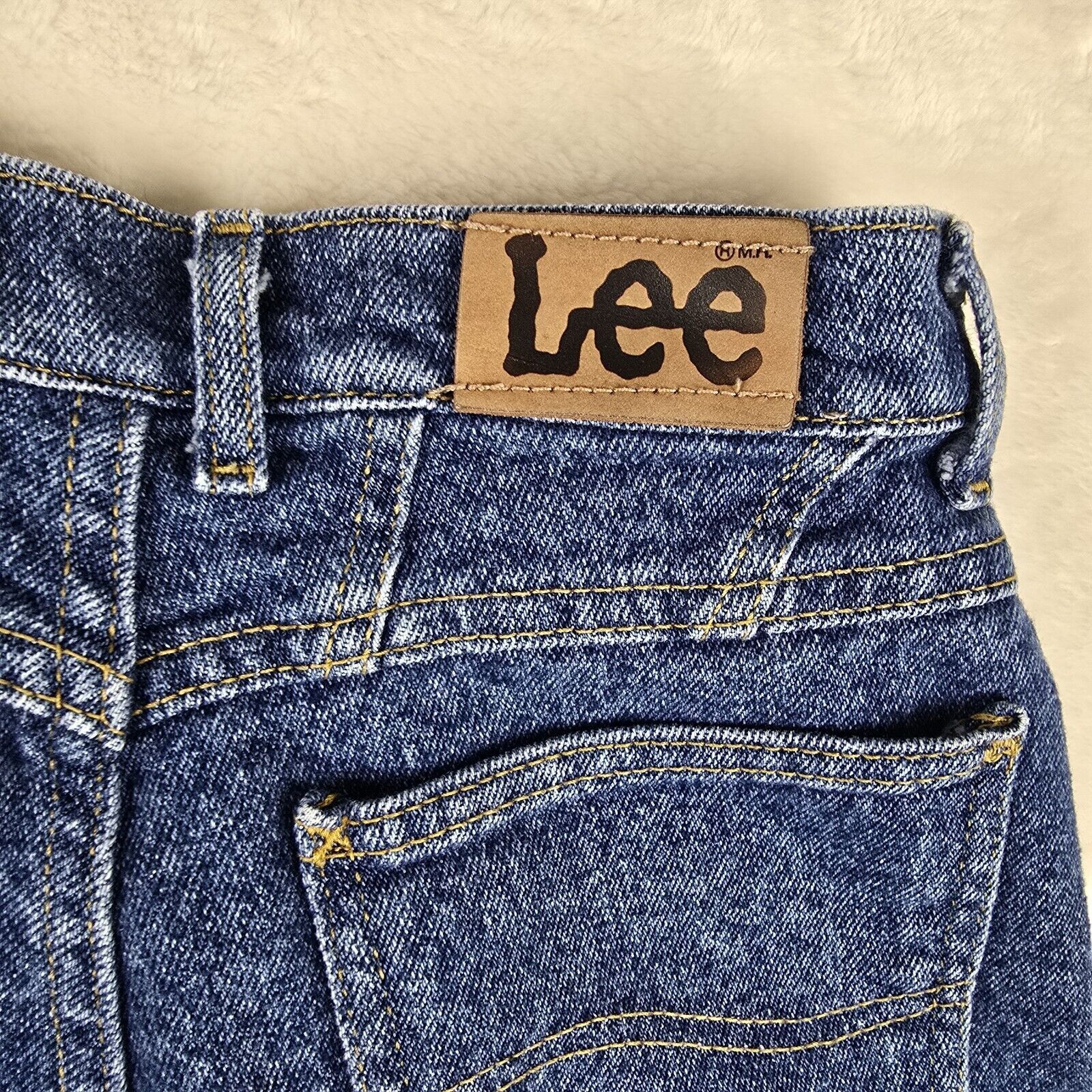 Lee Vintage Lee Riders Mom Blue Jeans Sz 8 Medium High Waist Size 30" / US 8 / IT 44 - 9 Thumbnail