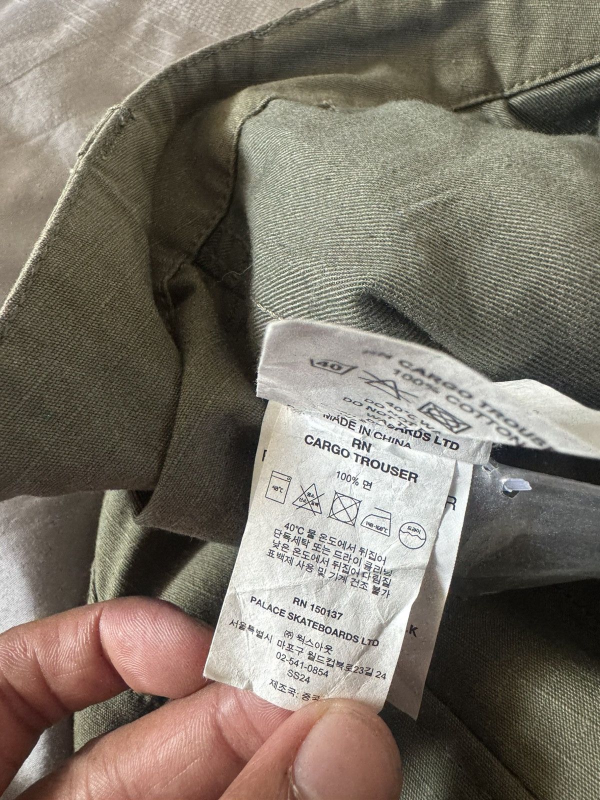Palace Palace Cargo Pants Size US 34 / EU 50 - 7 Thumbnail