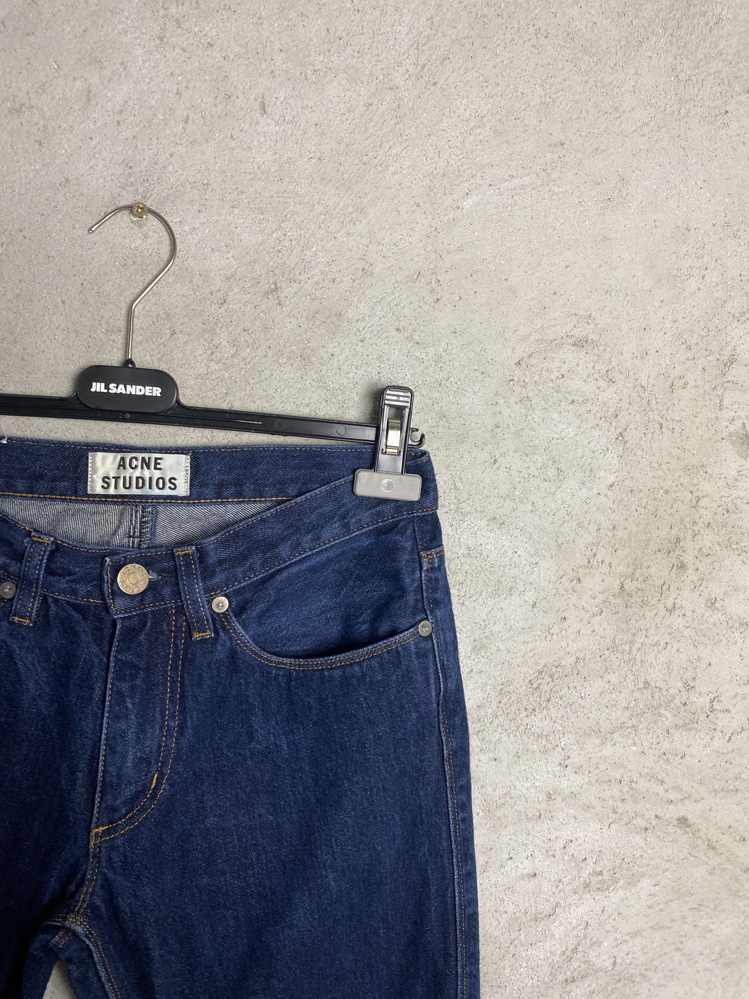 Acne Studios Max Raw denim jeans pants