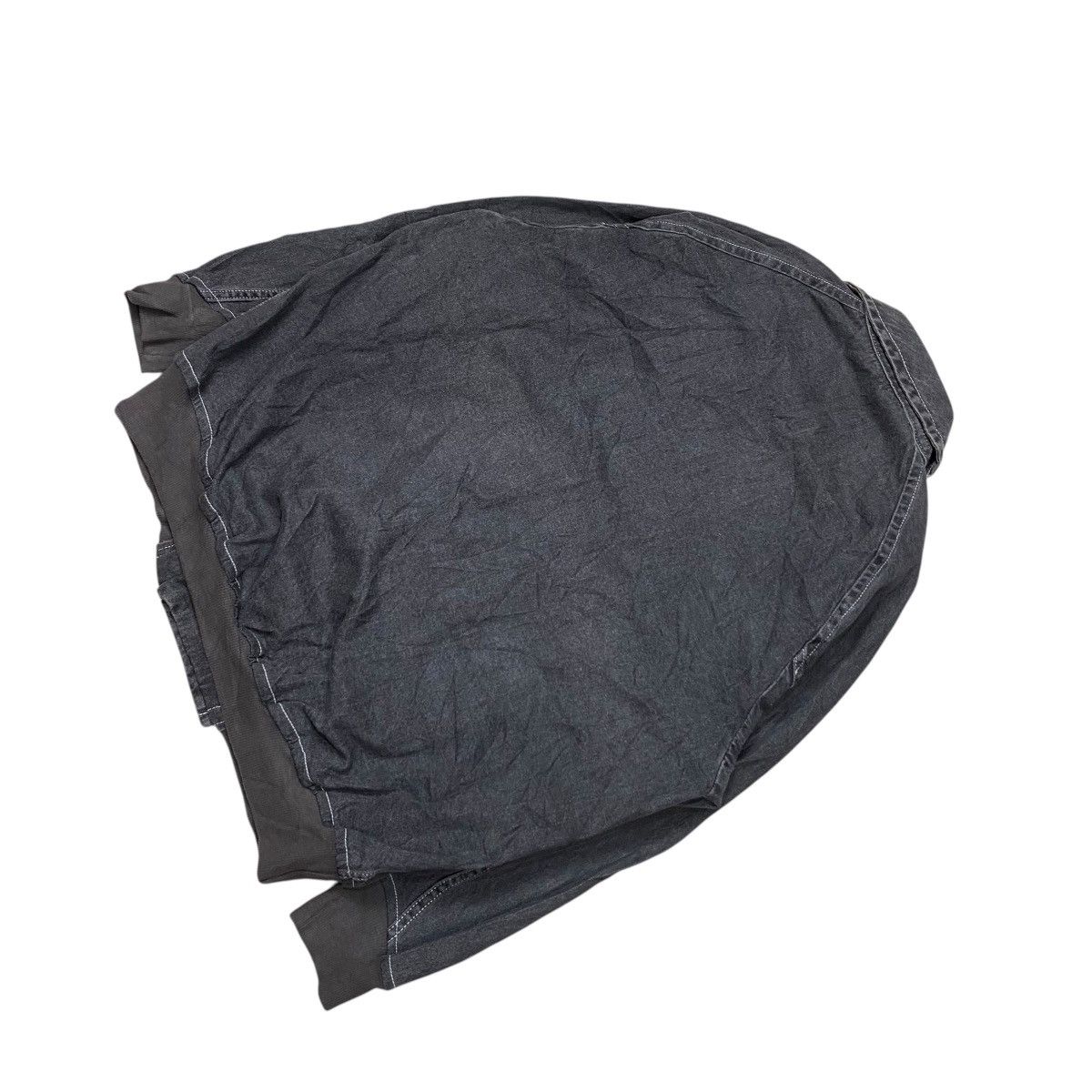 Issey Miyake × Japanese Brand × mercibeaucoup Mercibeaucoup Double Breasted Denim Bomber Jacket Size US M / EU 48-50 / 2 - 7 Thumbnail