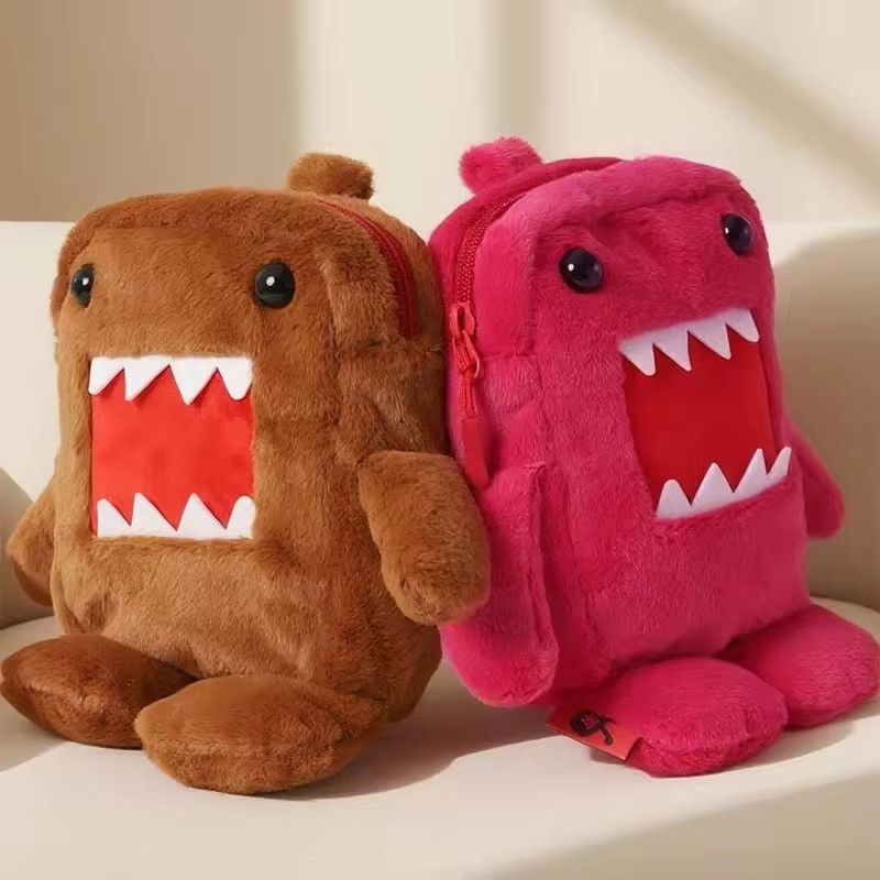 Japanese Brand Kawaii Domo Kun Plush Shoulder Bag Size ONE SIZE - 3 Thumbnail