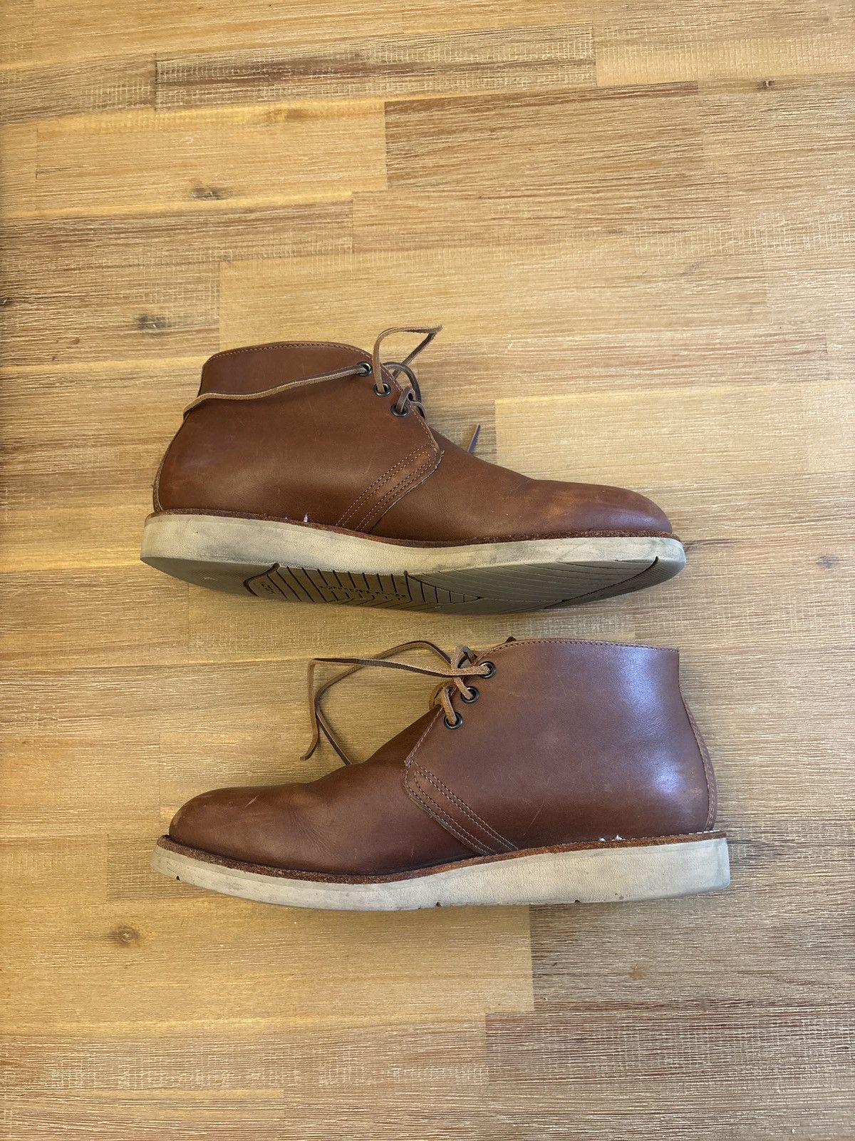 Red Wing Red Wing 595 Work Chukka Boots – 10D – Made in USA Size US 10 / EU 43 - 3 Thumbnail