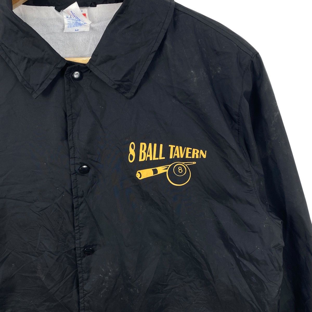 Vintage Vintage UNITED ATHLE 8 BALL Tavern Coach Jacket Snap Button Size US M / EU 48-50 / 2 - 5 Thumbnail