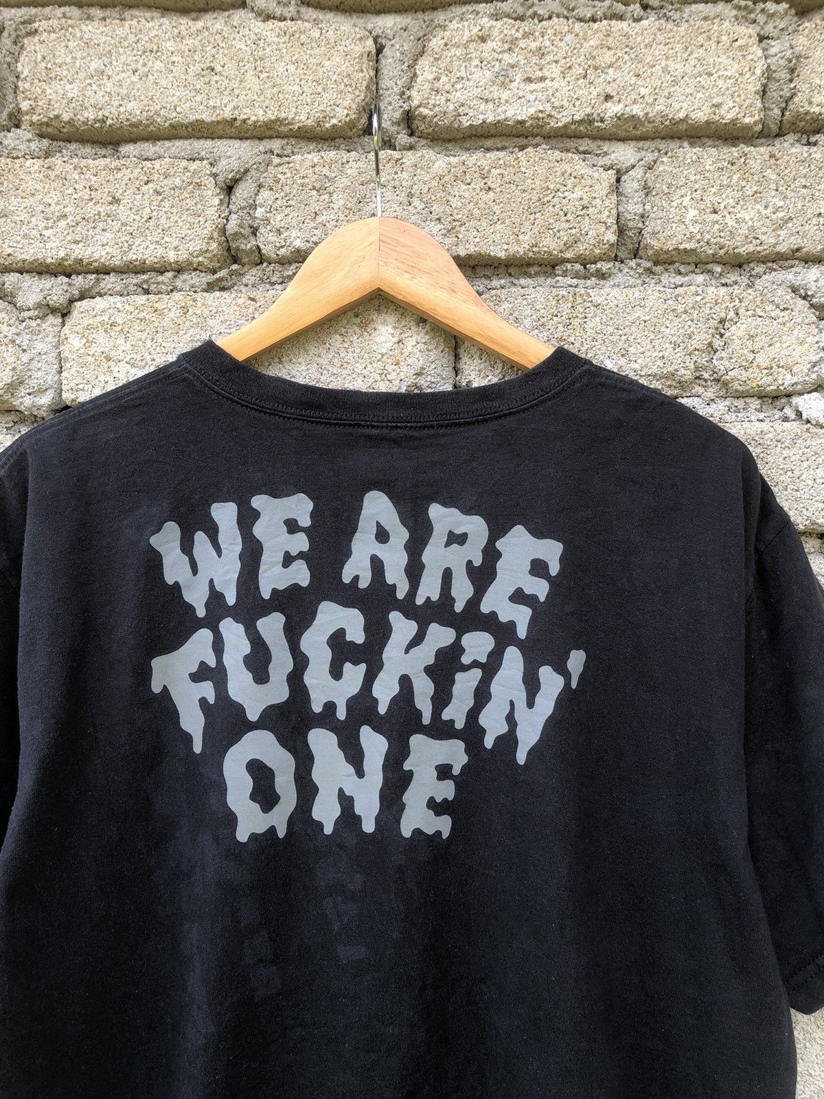 Band Tees × Nirvana × Vintage Vintage Y2K Pizza Of Death Record We Are Fucking One Tee Size US L / EU 52-54 / 3 - 4 Thumbnail