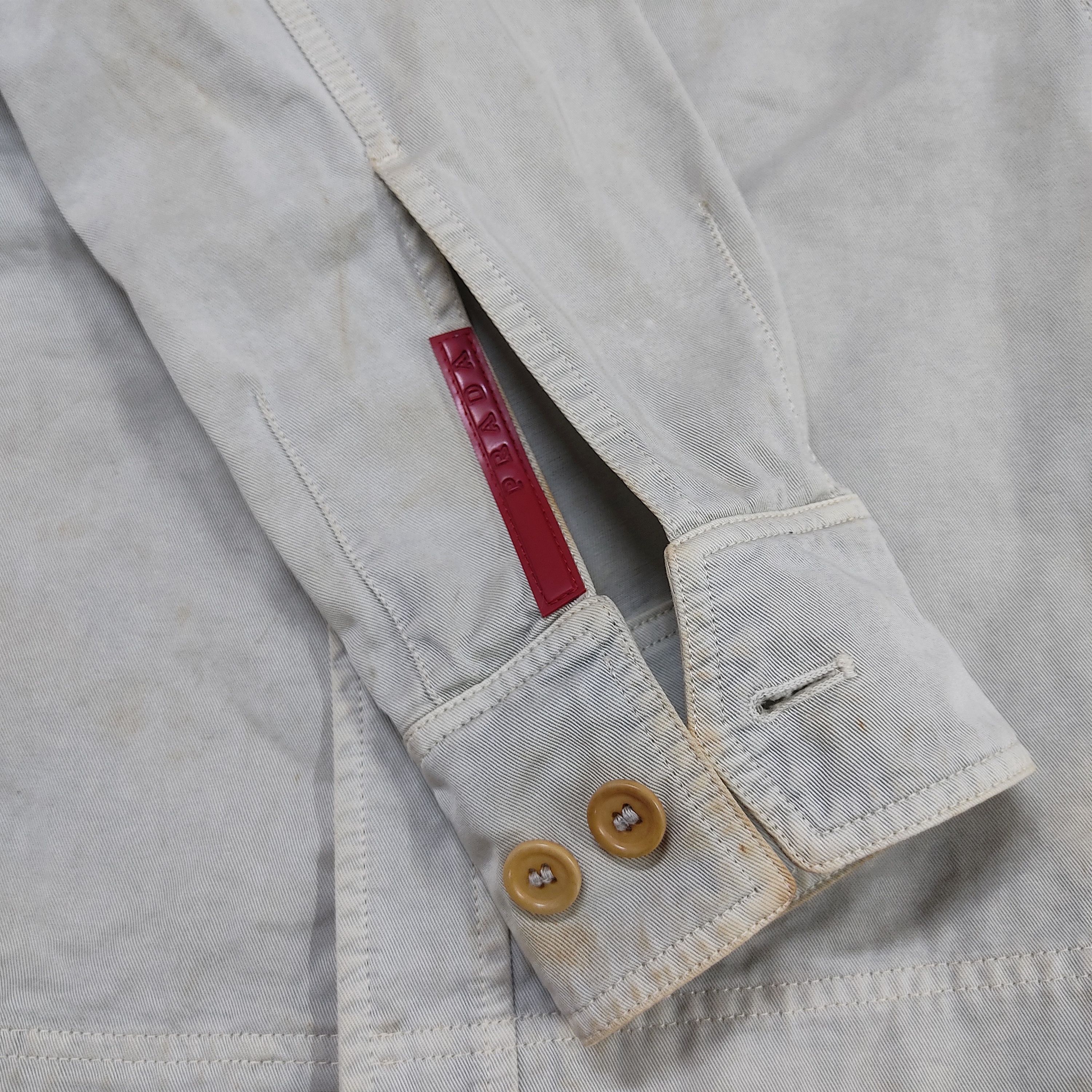 Prada PRADA SS13 Cotton Twill Sport Overshirt Jacket Size US L / EU 52-54 / 3 - 13 Thumbnail