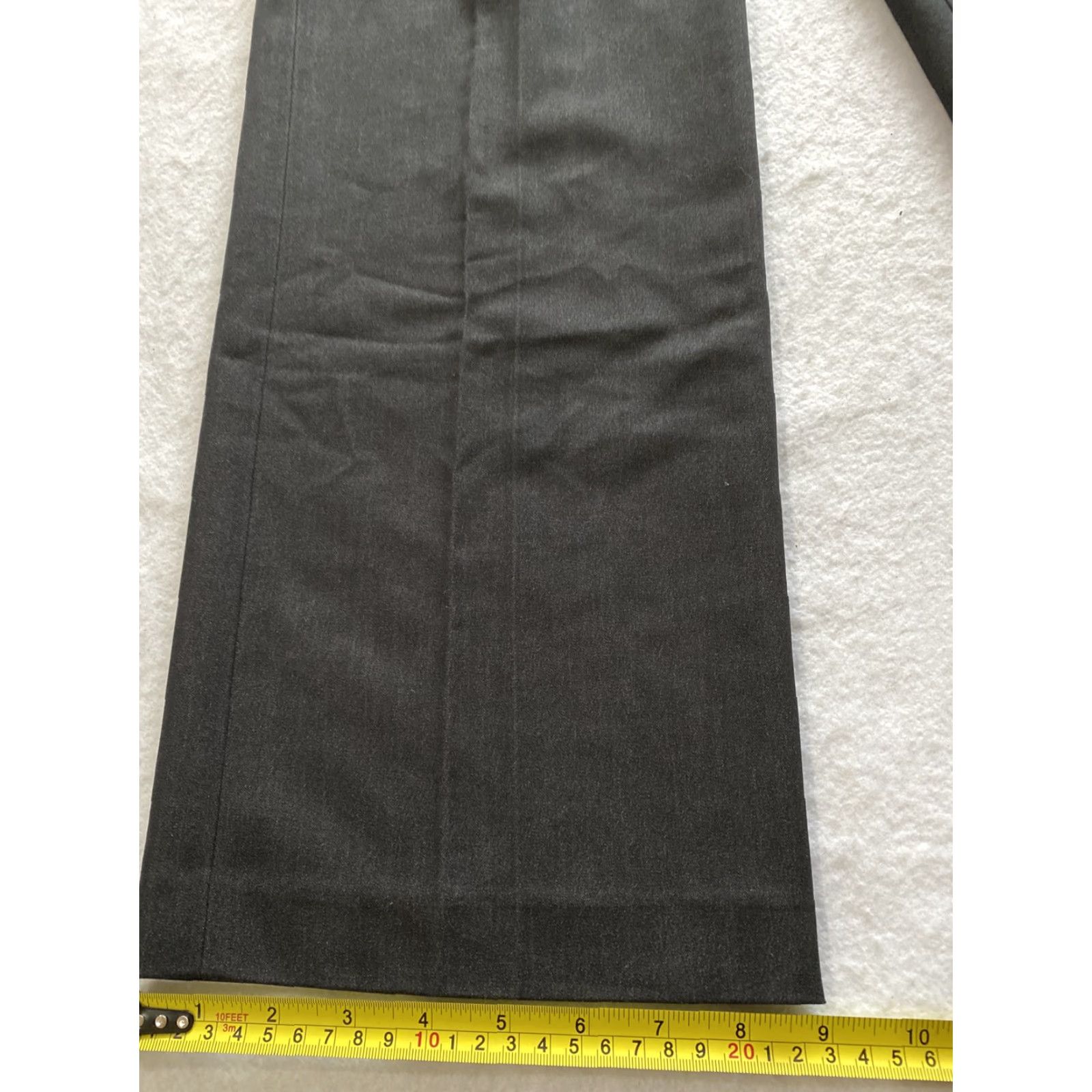 Vintage Sharagano Dress Pants Women Very Dark Gray 8 Pant/ 17-25 Inseam 32 FullLength Regular Rise High Work Outfit Size 30" / US 8 / IT 44 - 5 Thumbnail