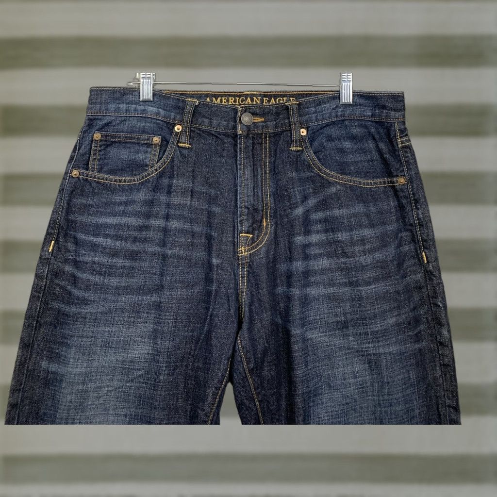 American Eagle Outfitters **American Eagle Bootcut Jeans Men's 35x28 Blue** User: American Eagle Bootcut Jeans Men's 35x28 Blue Size US 35 - 1 Thumbnail