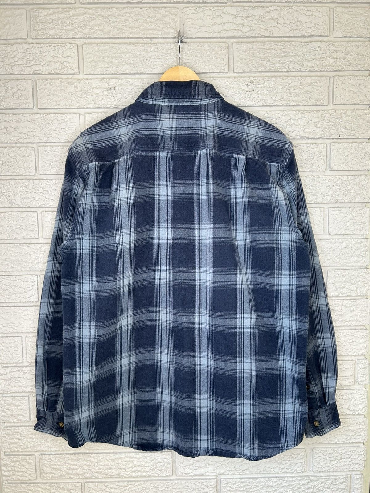 Carhartt Carhartt Blue Plaid Flannel Button Up Size US M / EU 48-50 / 2 - 7 Thumbnail