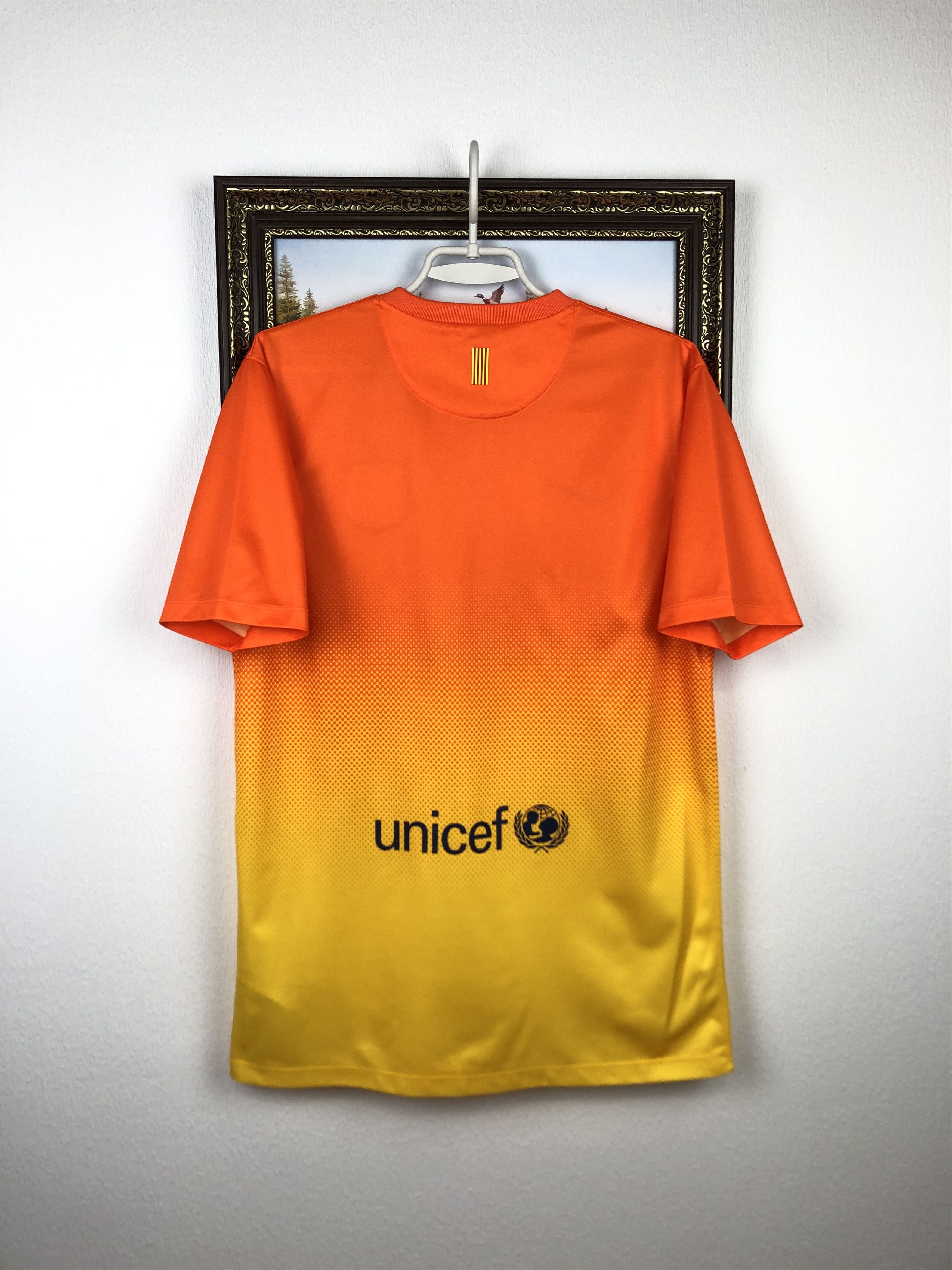 Nike Barcelona football shirt 2012 Soccer Nike Jersey Camiseta Size US M / EU 48-50 / 2 - 8 Thumbnail