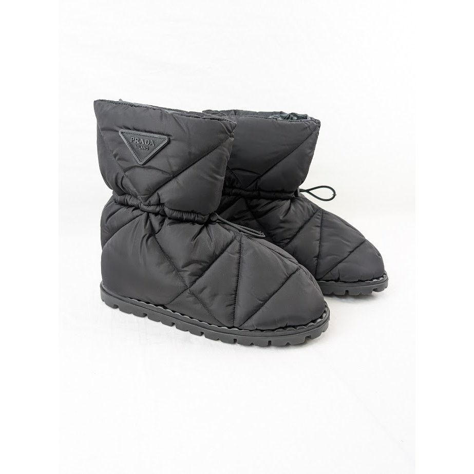 Prada o1rshd1 Puffer Boots in Black Size US 10 / EU 43 - 15 Thumbnail