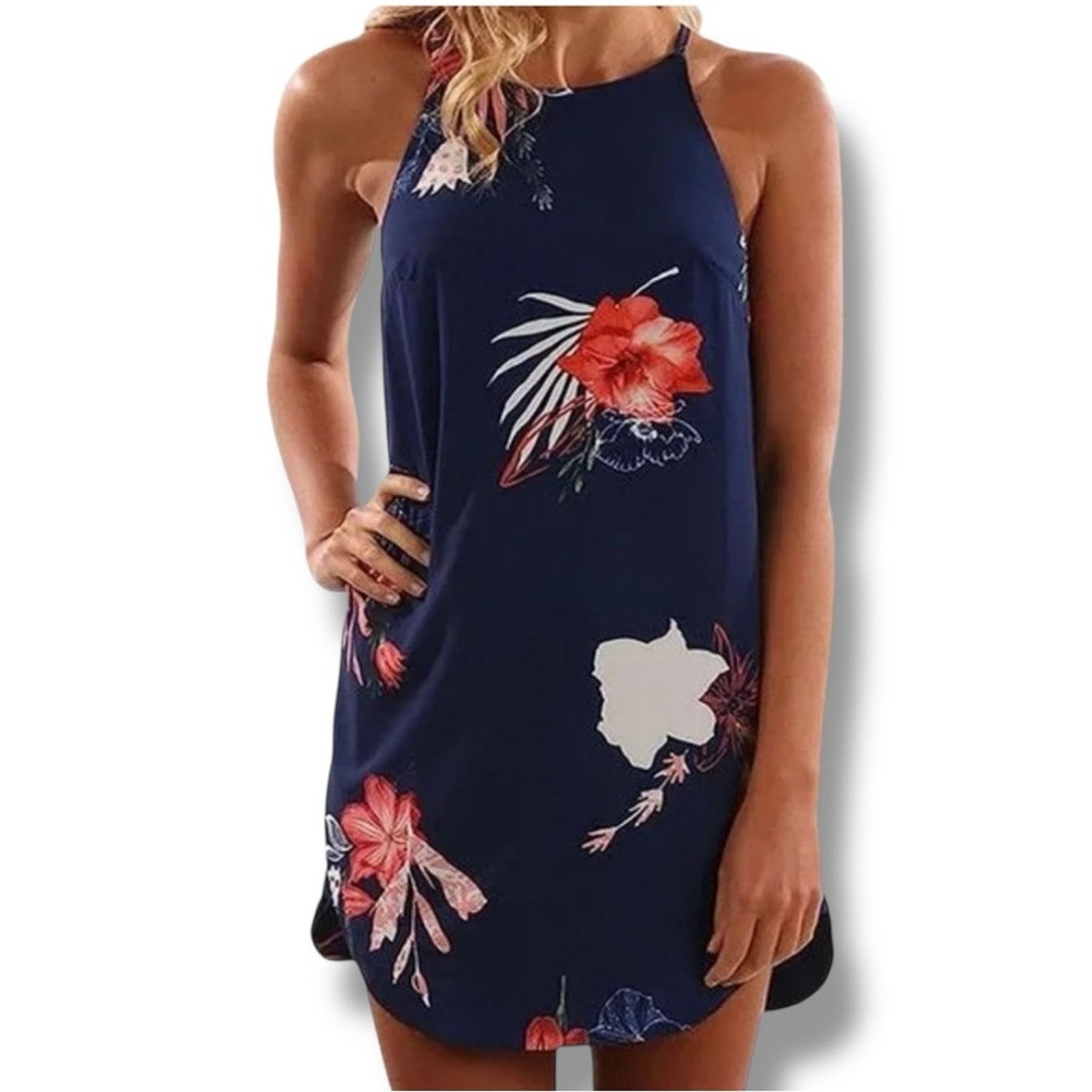 Other Ealey Fushi tropical halter dress Size XL / US 12-14 / IT 48-50 - 2 Thumbnail