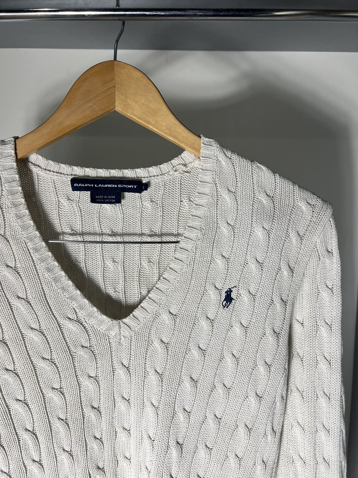 Polo Ralph Lauren VINTAGE POLO RALPH LAUREN KNIT SWEATER RETRO DESIGNER 90s Size L / US 10 / IT 46 - 14 Thumbnail