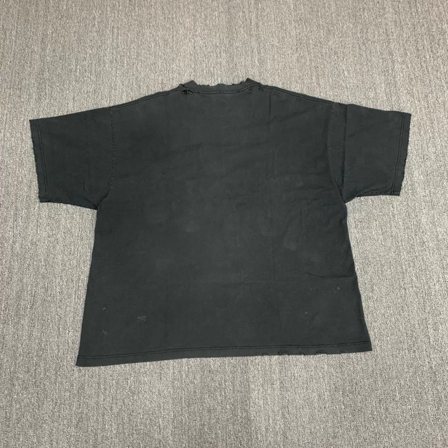 Balenciaga Balenciaga Black Flame Distressed SS 5 9/10 Size XL / US 12-14 / IT 48-50 - 2 Thumbnail