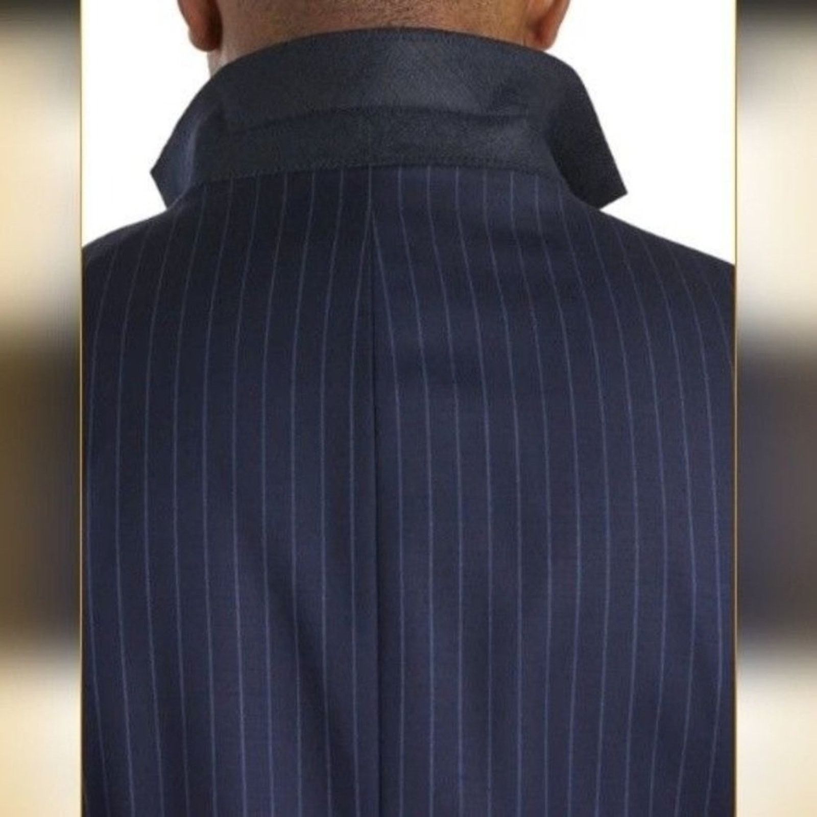 Lauren Ralph Lauren Lauren Ralph Lauren Pinstripe Wool Suit Jacket Blazer 48L Size 48L - 13 Thumbnail