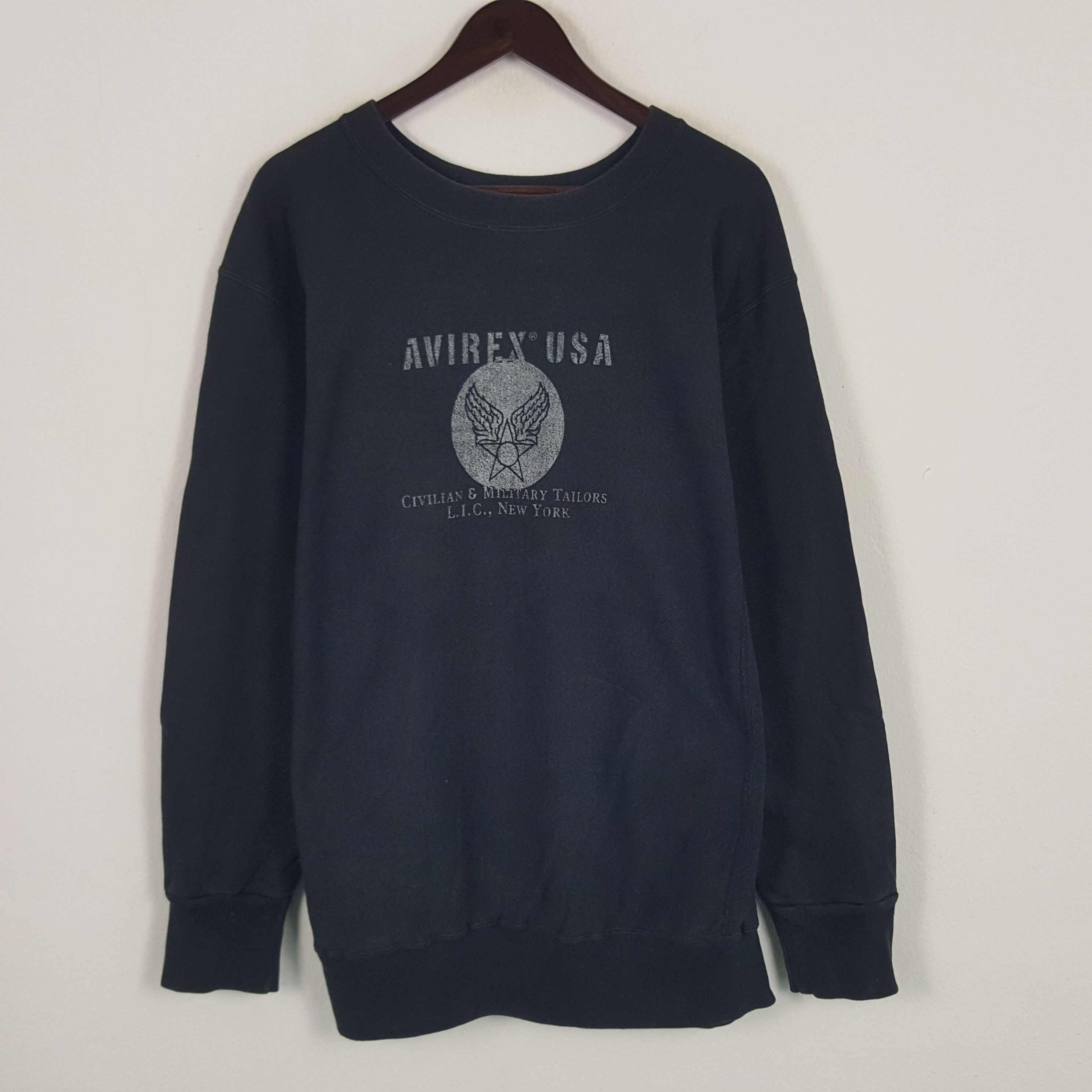 Avirex × Vintage Vintage Avirex USA Sweatshirt Size US L / EU 52-54 / 3 - 1 Thumbnail