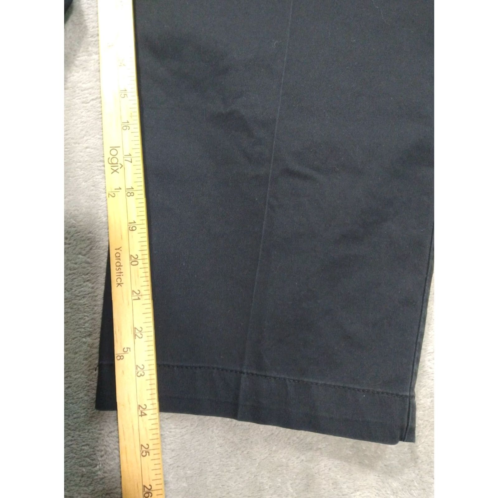Vintage Oak Hill Pants Mens 48x28 Blue Chino Tech Straight Fit Flat Front High Rise Size US 32 / EU 48 - 5 Thumbnail