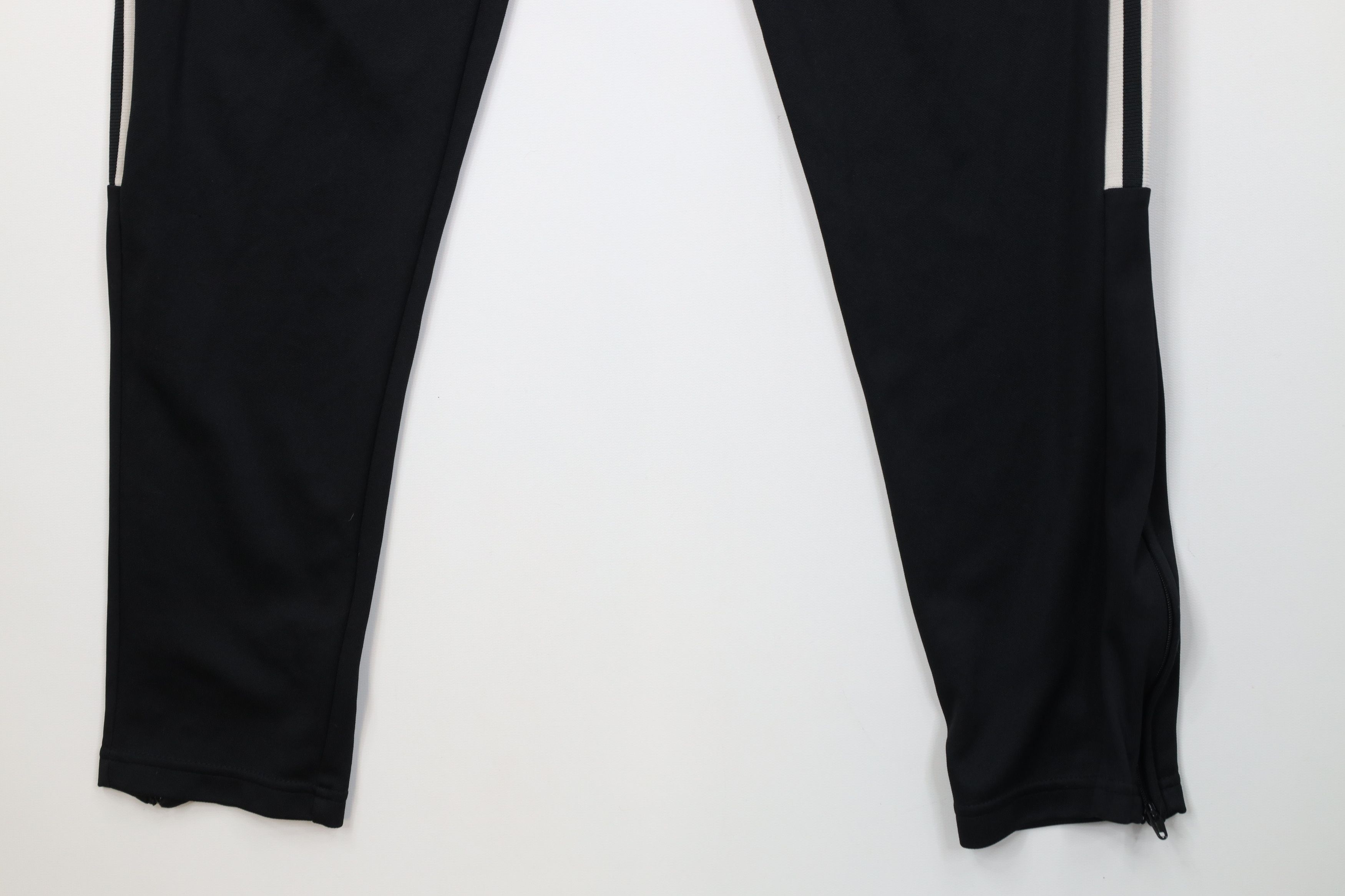 Adidas Adidas Spell Striped Tapered Leg Soccer Warm Up Pants Black Size US 36 / EU 52 - 4 Thumbnail
