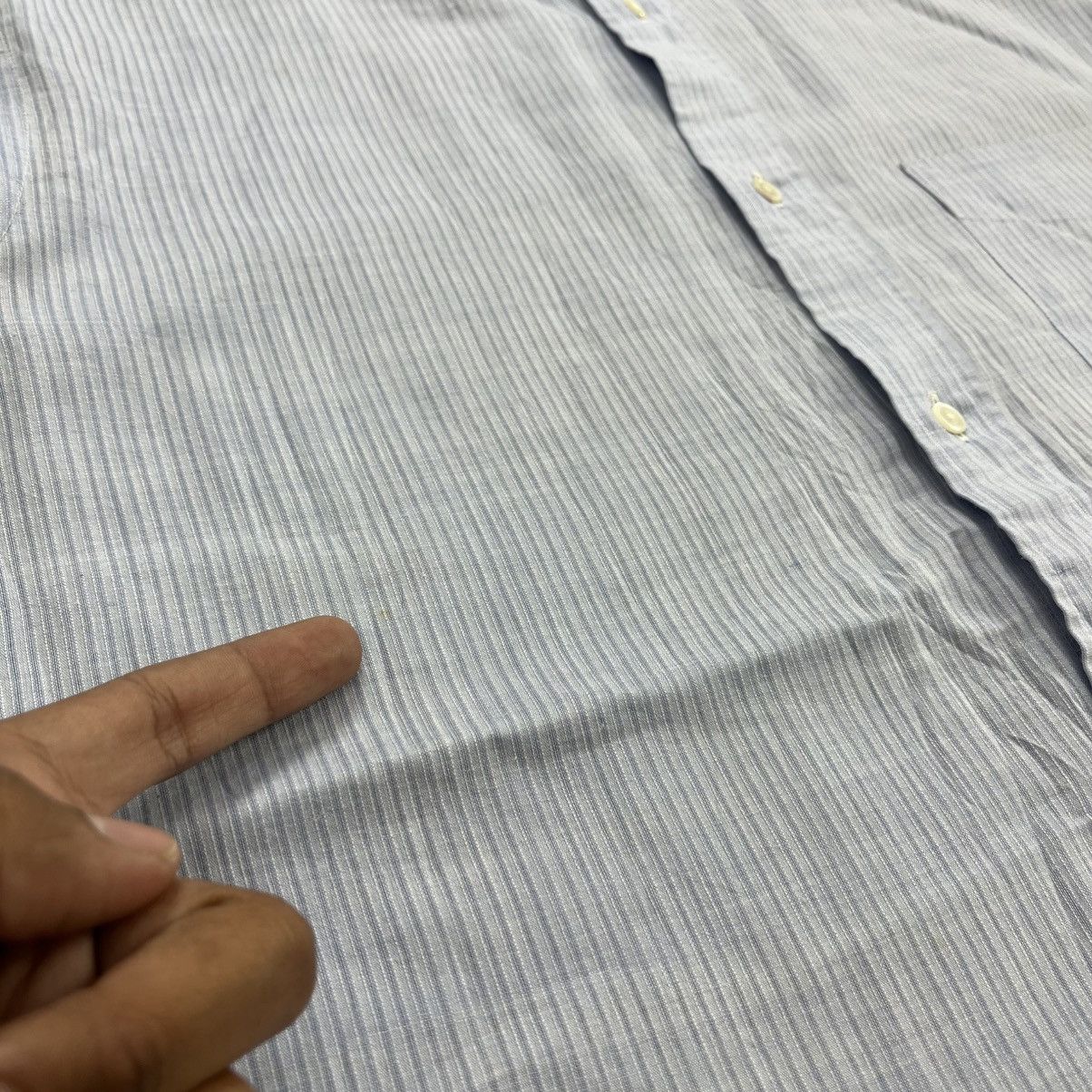 Issey Miyake Vintage Issey Miyake Striped Button Up Shirt Size US M / EU 48-50 / 2 - 12 Thumbnail