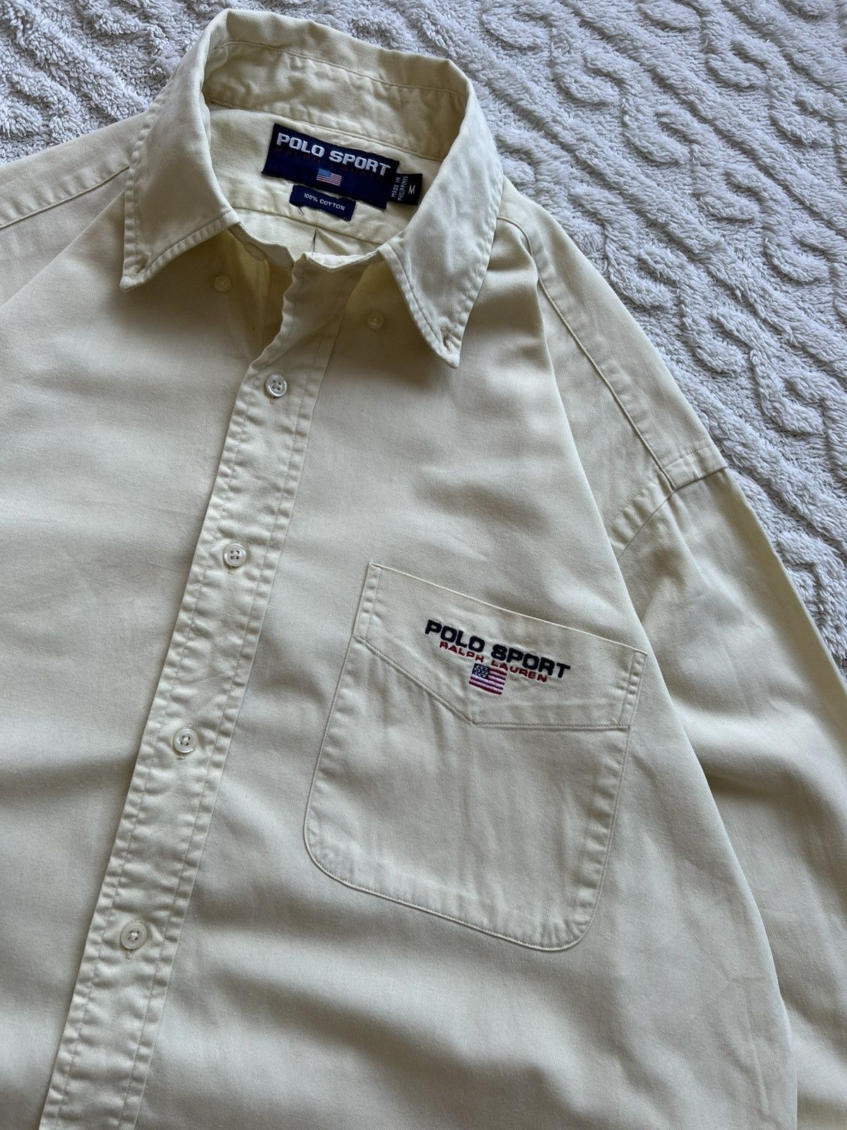 Polo Ralph Lauren Shirt Polo Ralph Lauren sport vintage rare Size US M / EU 48-50 / 2 - 6 Thumbnail