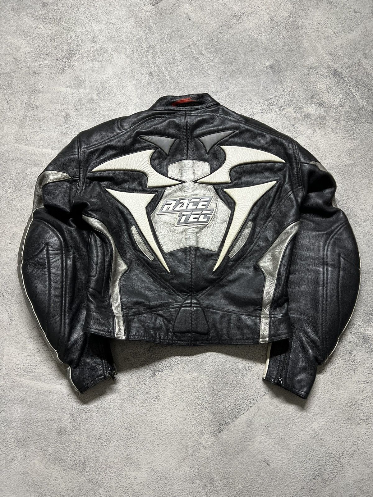Vintage RaceTec Moto Racing Leather Suit Jacket+Pants 90’s