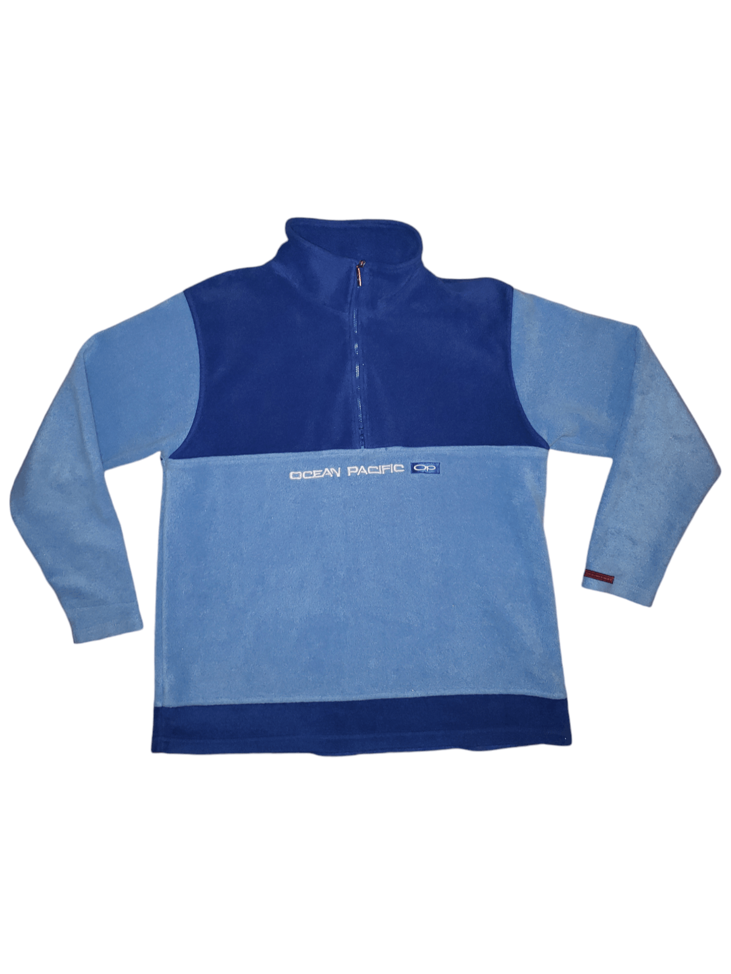 Ocean Pacific Vintage Ocean Pacific Fleece Half Zip Sweater Size M / US 6-8 / IT 42-44 - 1 Thumbnail
