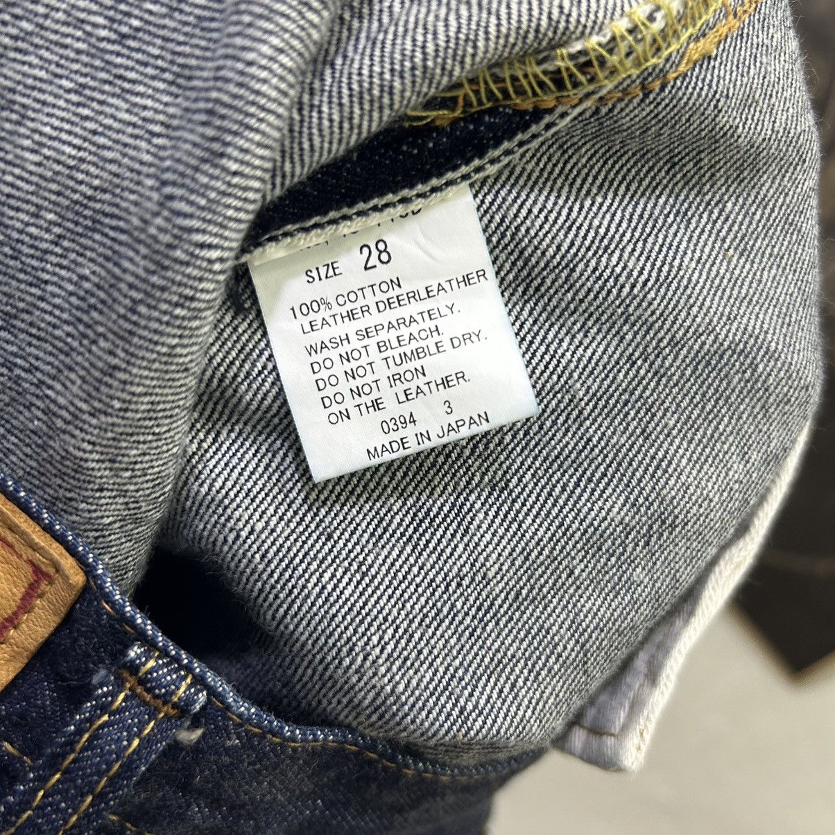 Spellbound Vintage Spellbound Japanese Brand Selvedge Denim Size US 30 / EU 46 - 13 Thumbnail