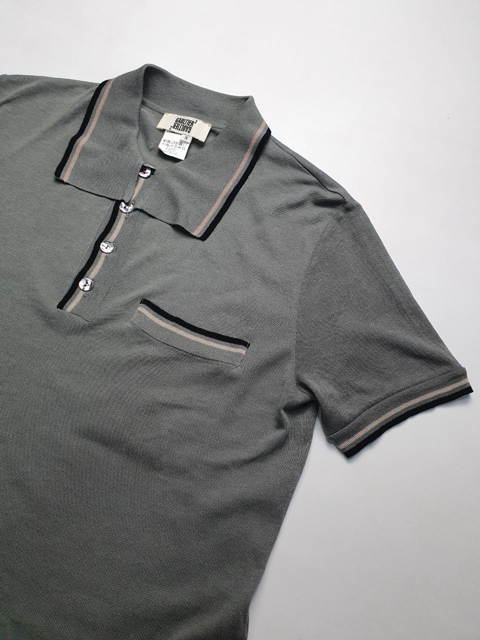 Jean Paul Gaultier Jean Paul Gaultier Rare lightweight mesh Polo T-shirt Size US S / EU 44-46 / 1 - 1 Thumbnail