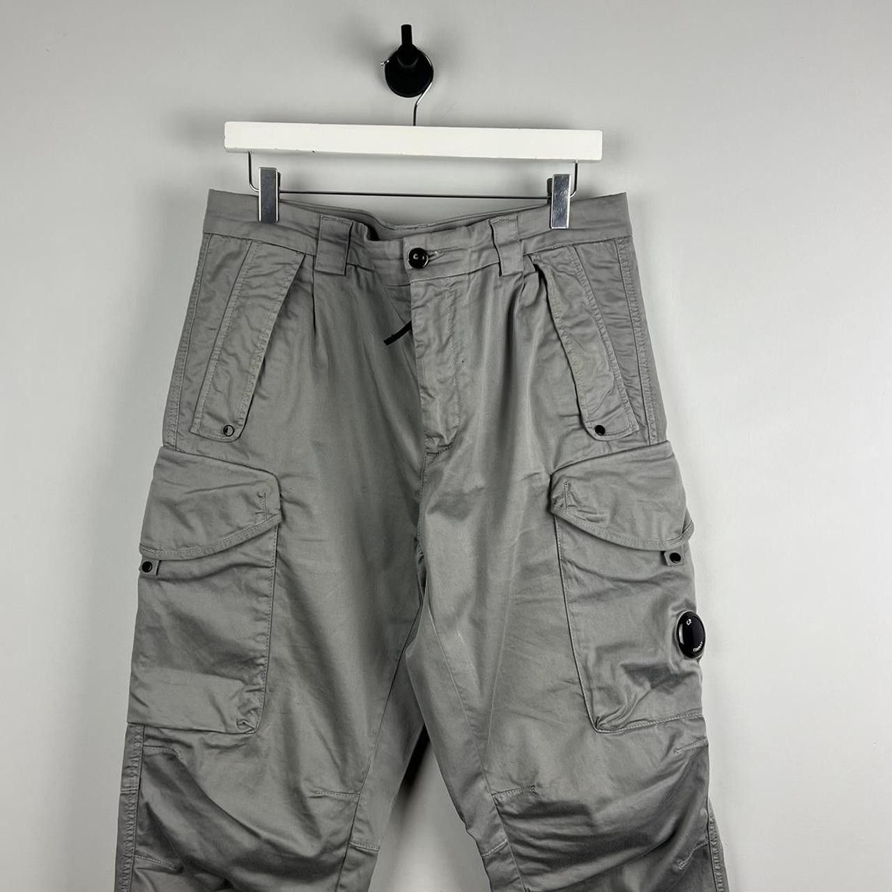 image of C P Company Cp Company Cargo Pants in Grey, Men's (Size 36)