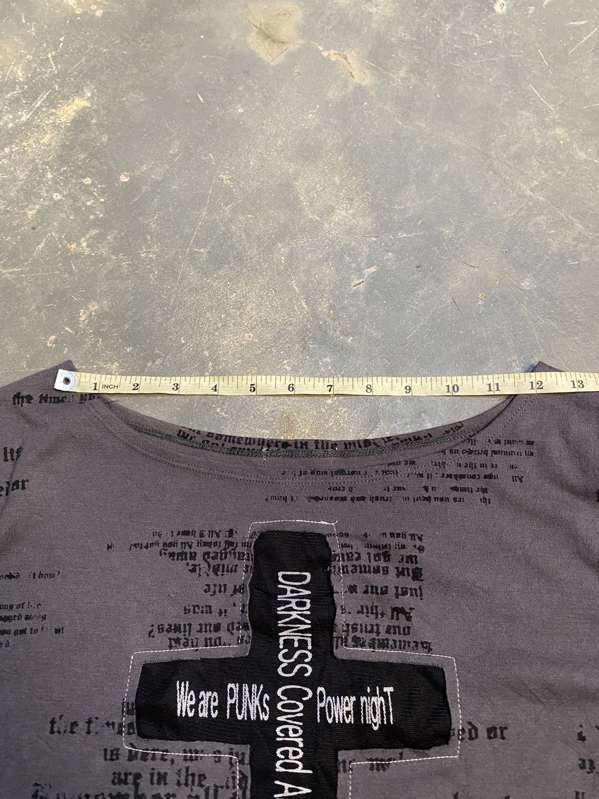 Japanese Brand Y2k 2000s cross longslevees Size US L / EU 52-54 / 3 - 7 Thumbnail