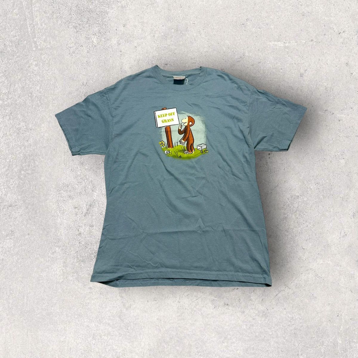 Hanes × Vintage Vintage Curious George tee Size US L / EU 52-54 / 3 - 1 Thumbnail